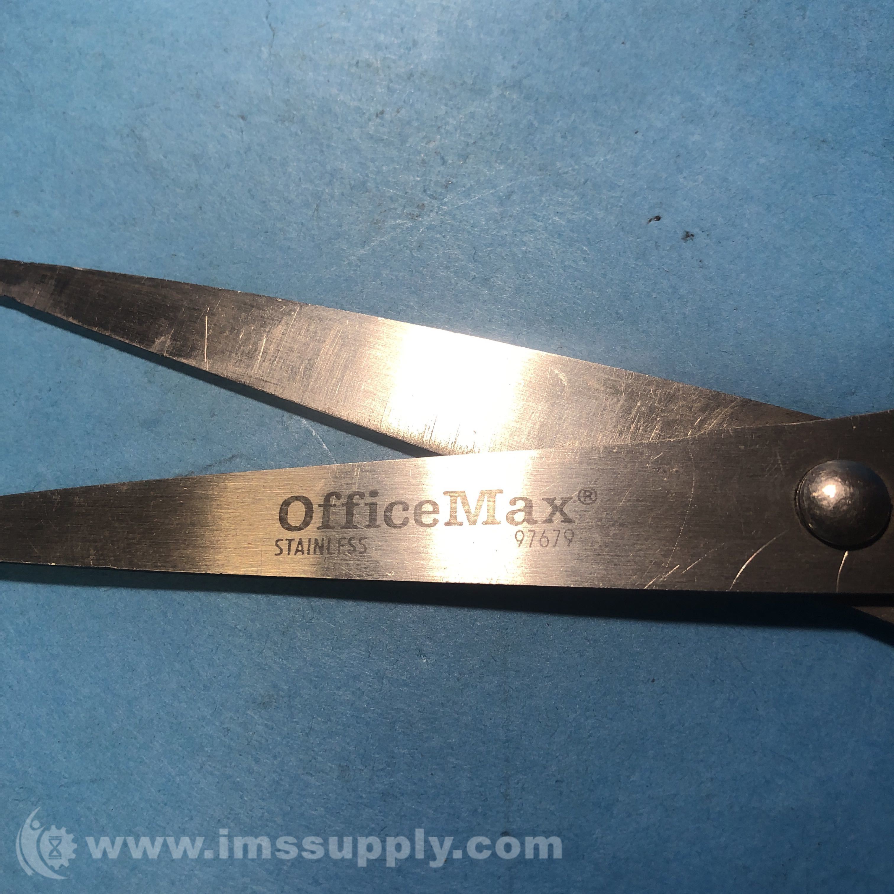 OfficeMax 97679 9'' Stainless Steel Scissor Shear - IMS Supply