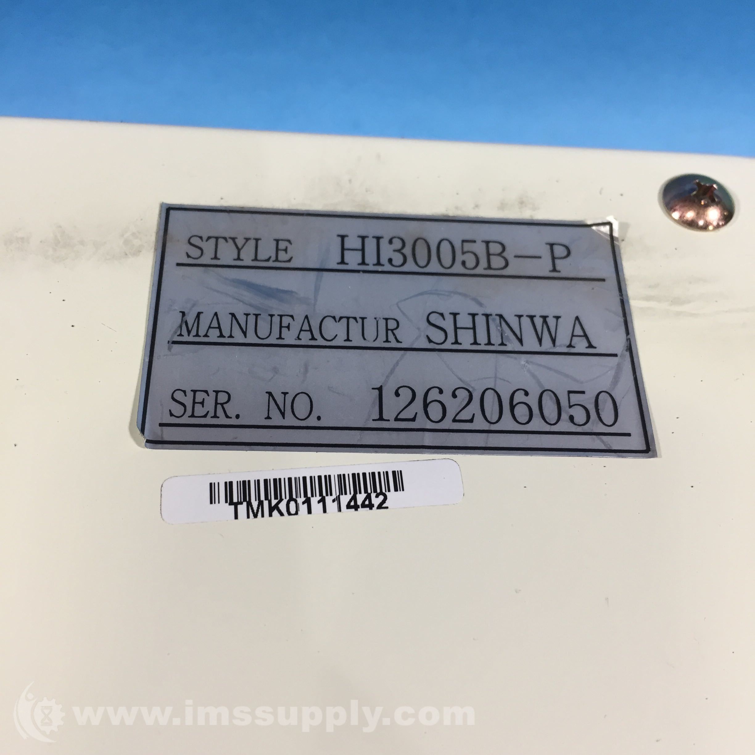 Shinwa HI-3005B-P Robot Junction Box - IMS Supply Shinwa HI-3005B-P Robot Junction Box - IMS Supply