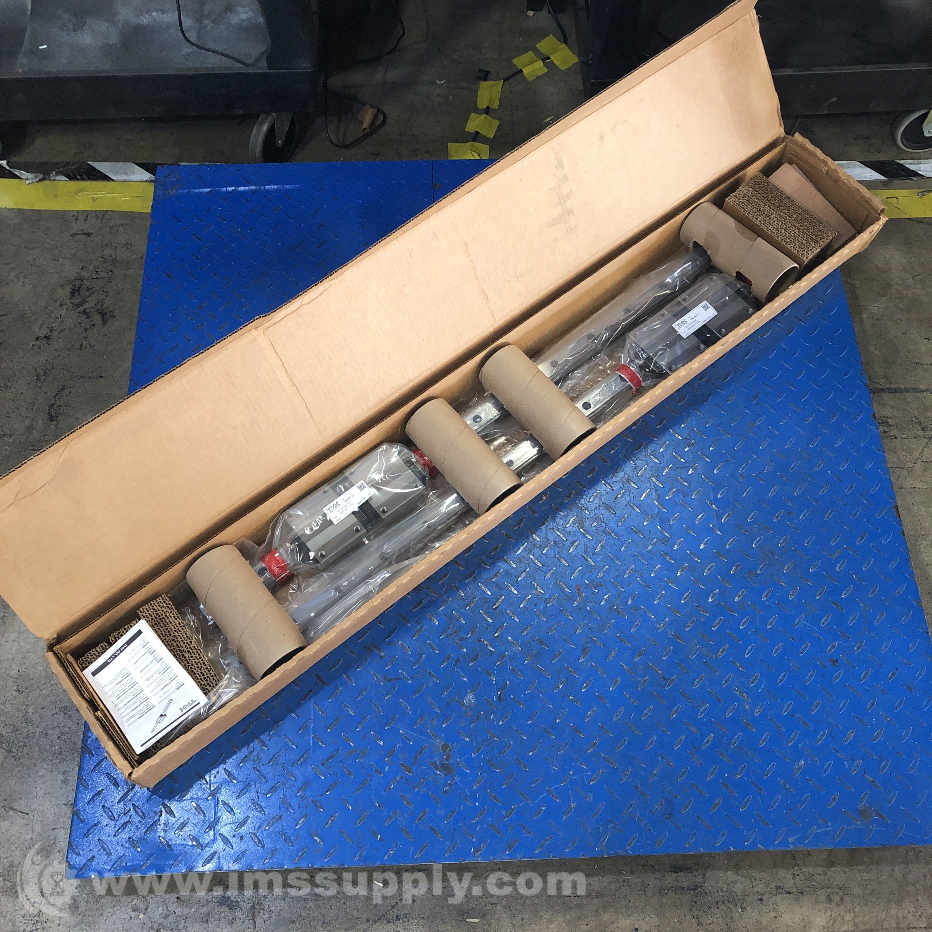 THK HSR35A2UU+1160L Linear Guide Rail w/ Two Blocks Set of 2 - IMS Supply