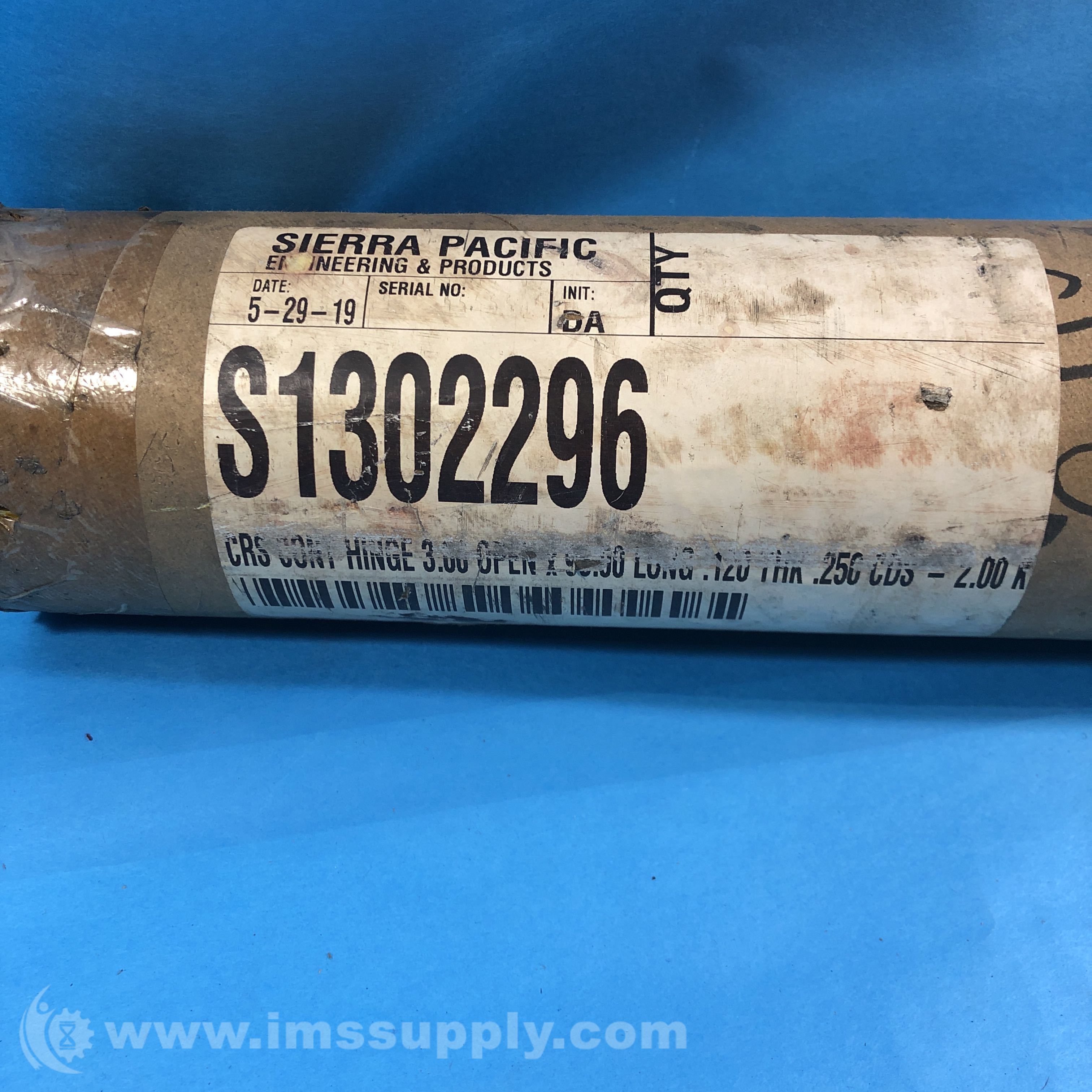 Sierra Pacific Engineering and Products S1302296 Case of 5 Hinges IMS