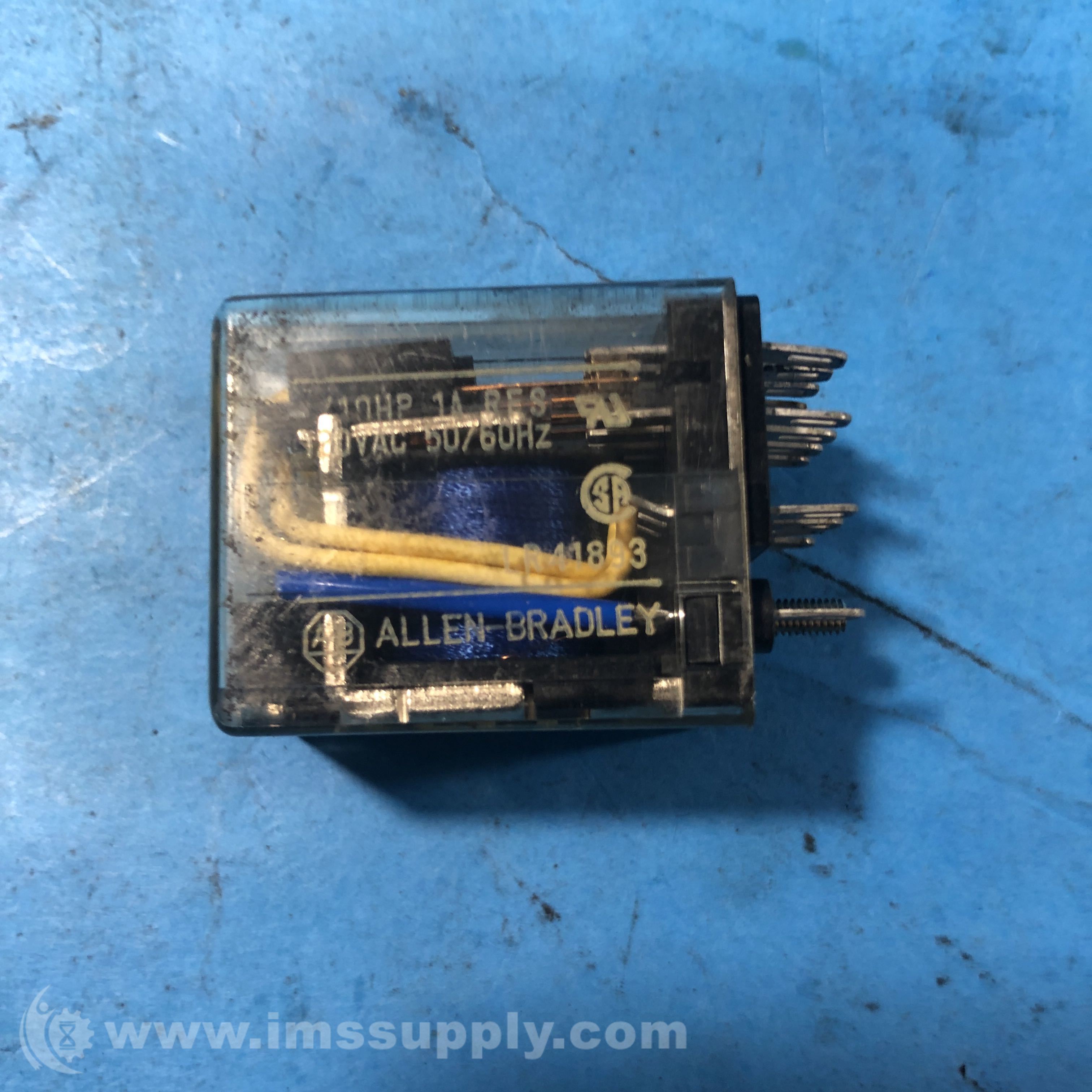 Allen Bradley LR41893 Series A General Purpose Relay - IMS Supply