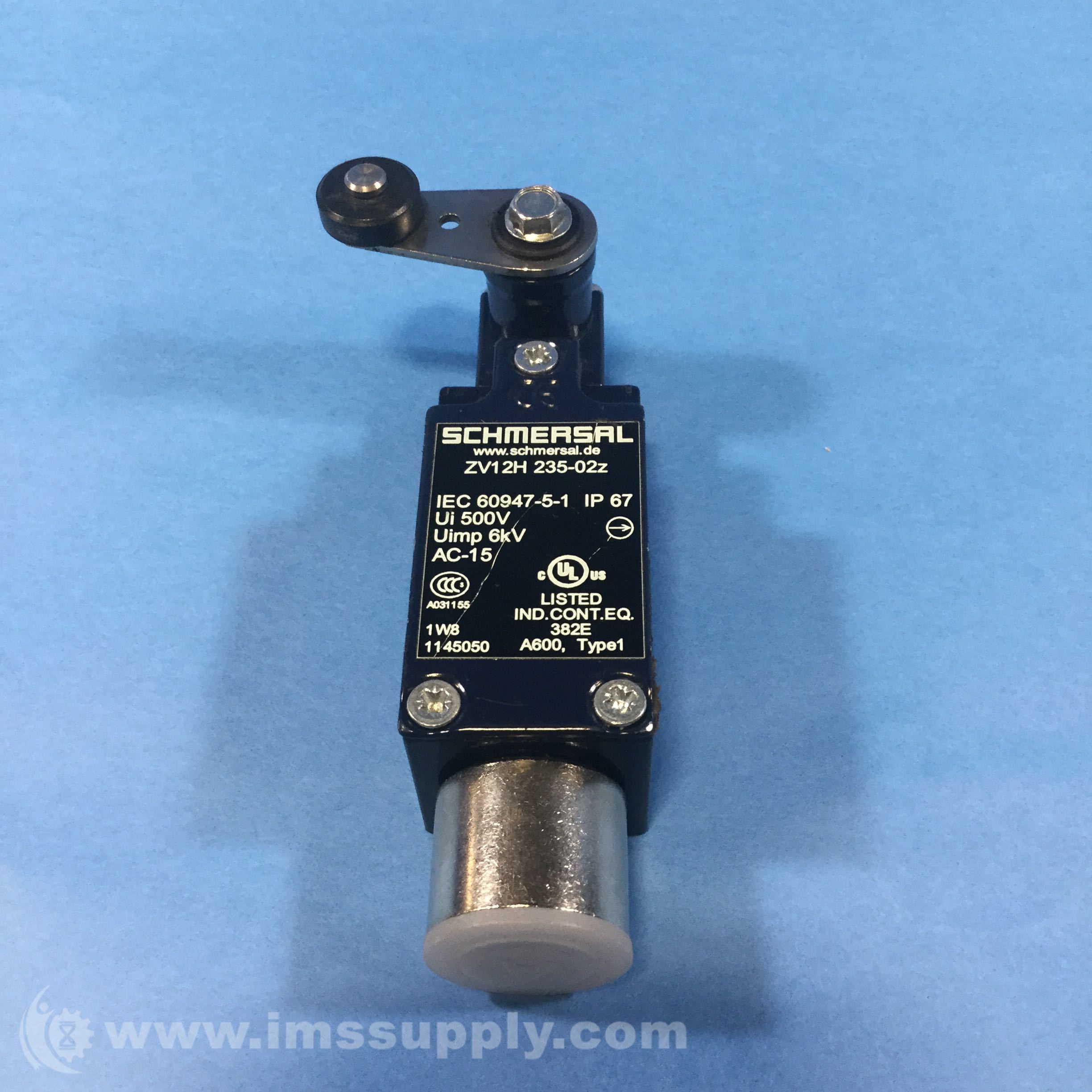 Schmersal ZV12H 23502z, Safety Rated Limit Switch IMS Supply
