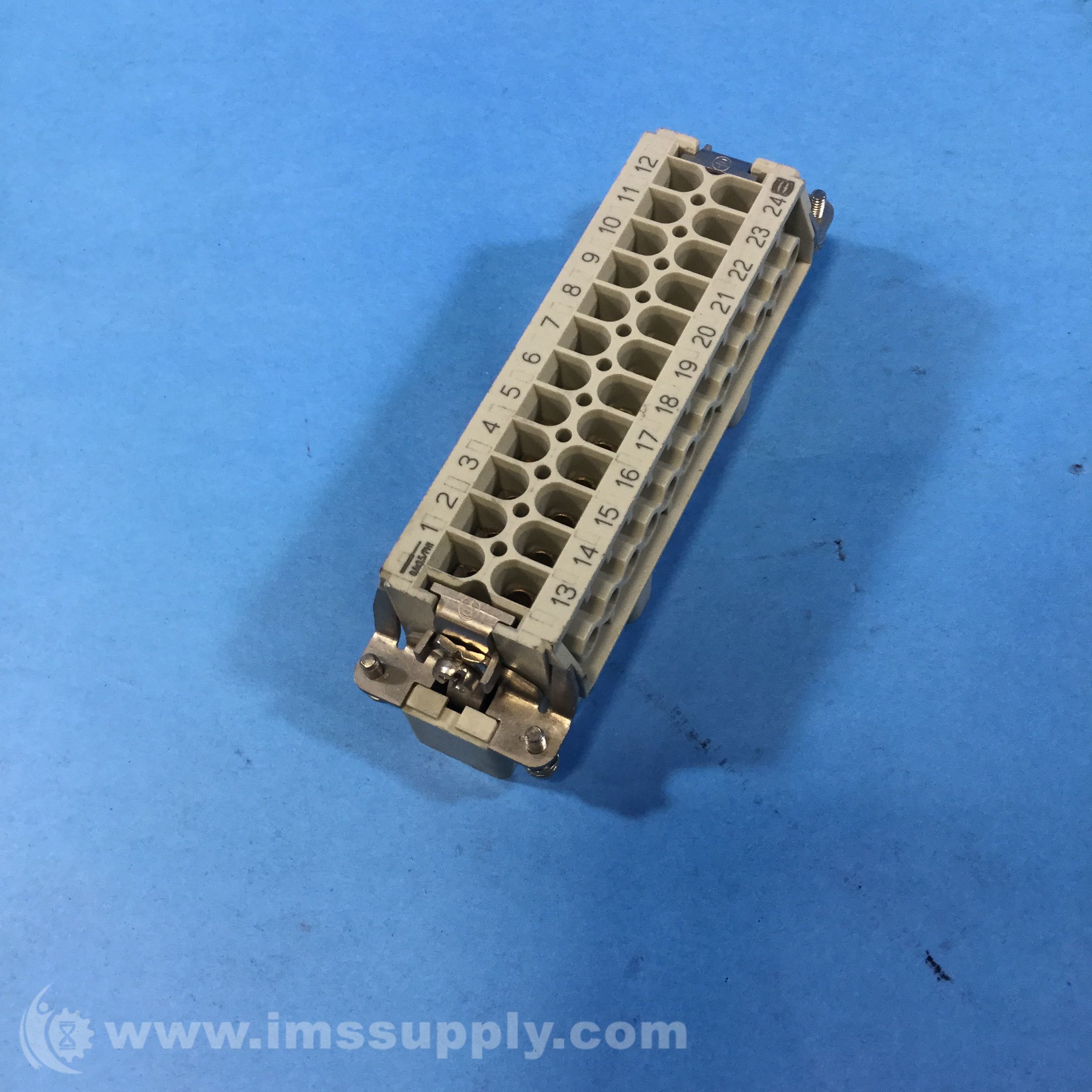 Harting HAN-24-E-M Connector 24PIN MALE 16AMP 500V 1601 