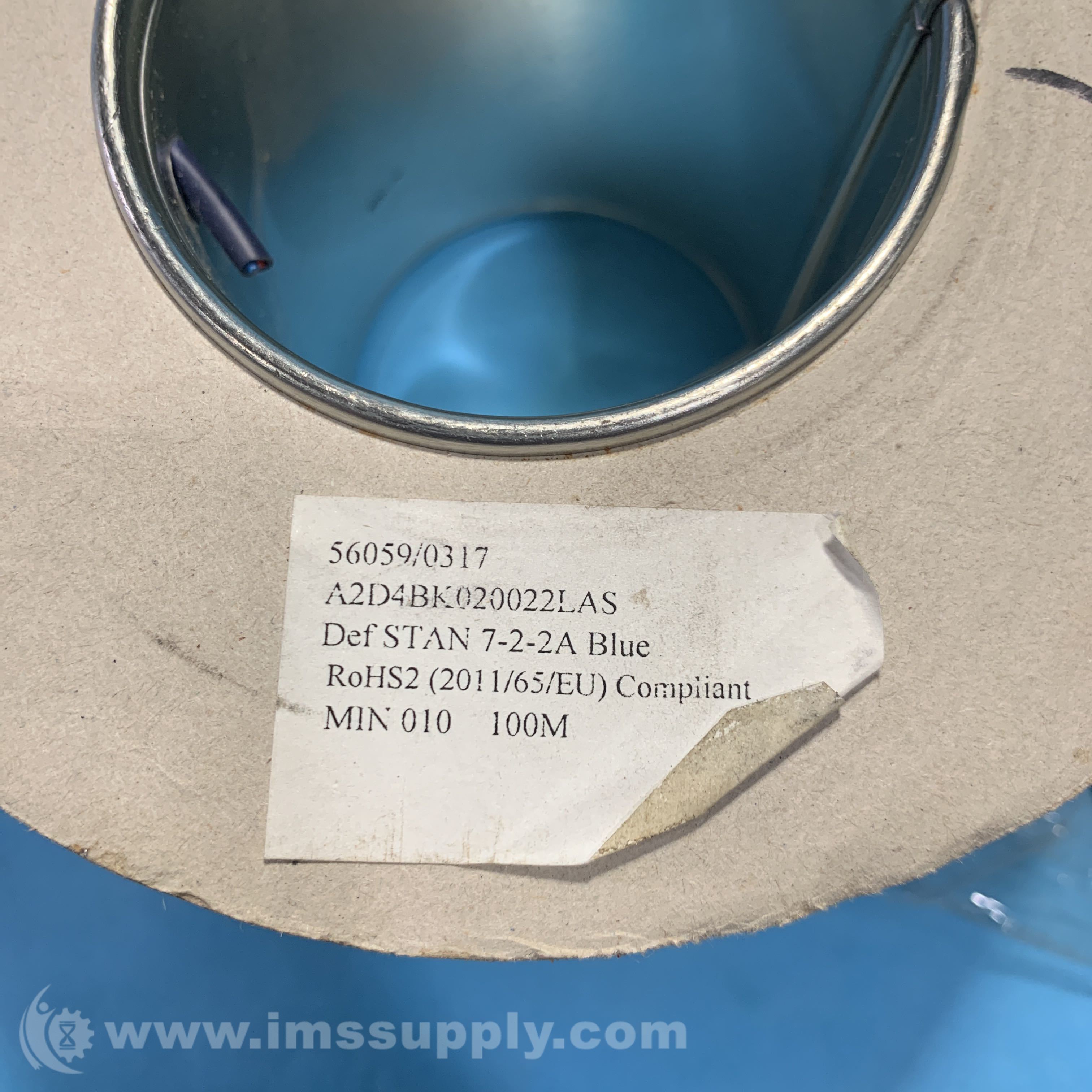 大量入荷 56059/0317 Color Supply IMS - Wire Spool 100m Blue 指輪・リング