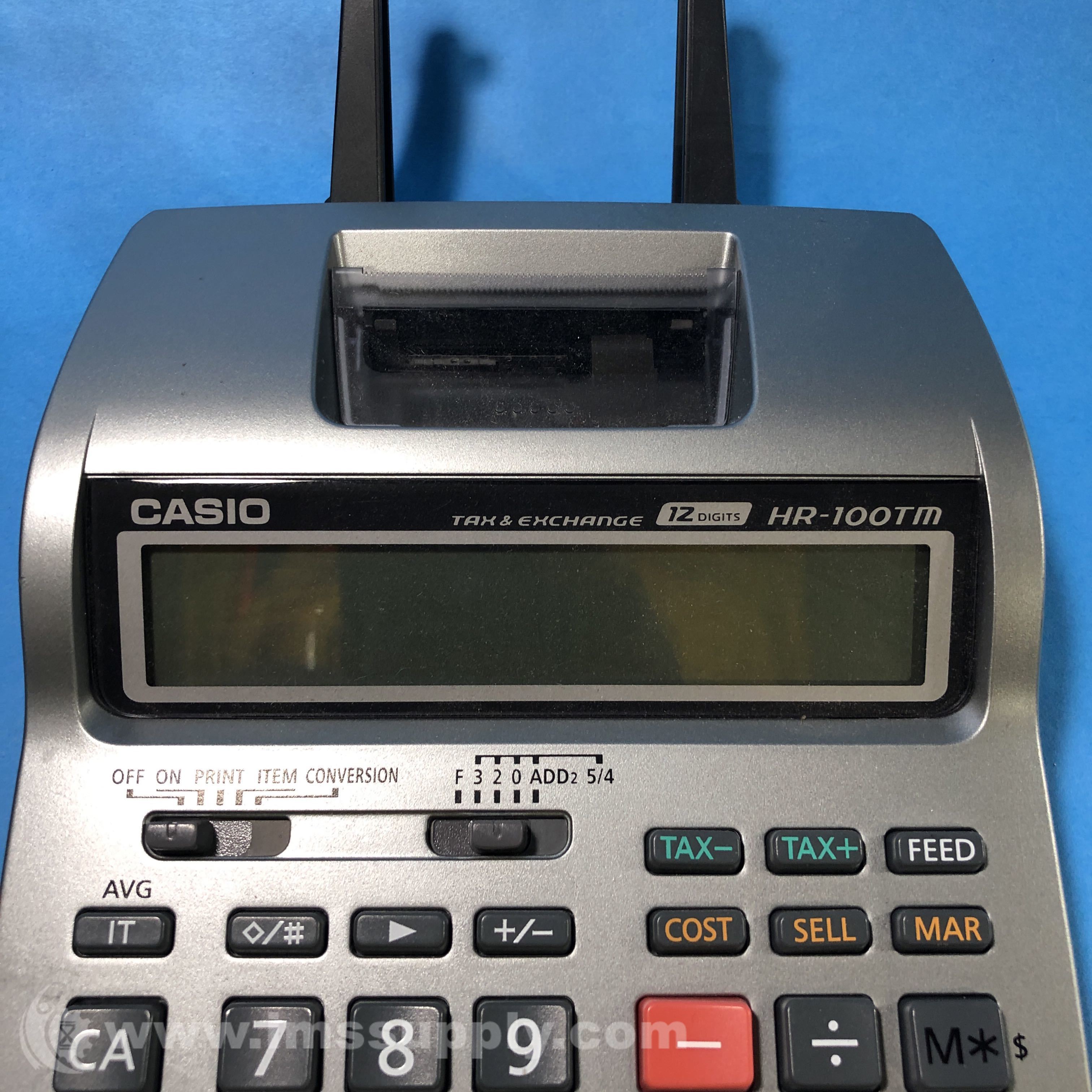 Casio hr100tm store