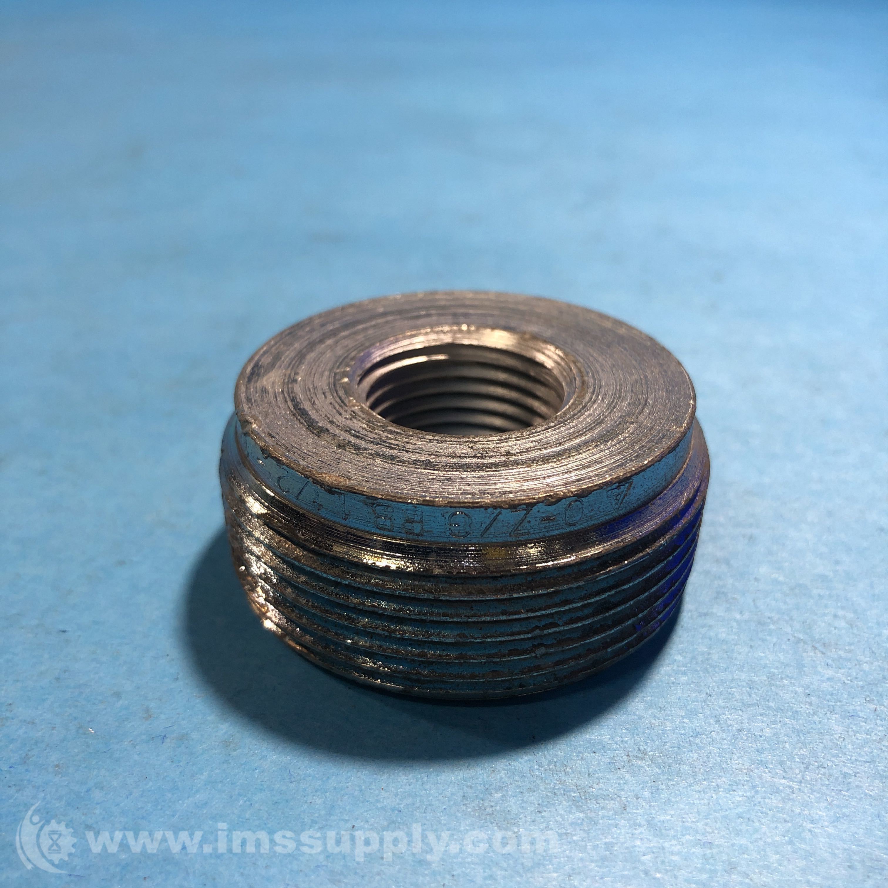 O.Z./GEDNEY RB-329S 1-1/2 X 3/4 Inch Steel Reducing Bush – Hazardous Location Rated