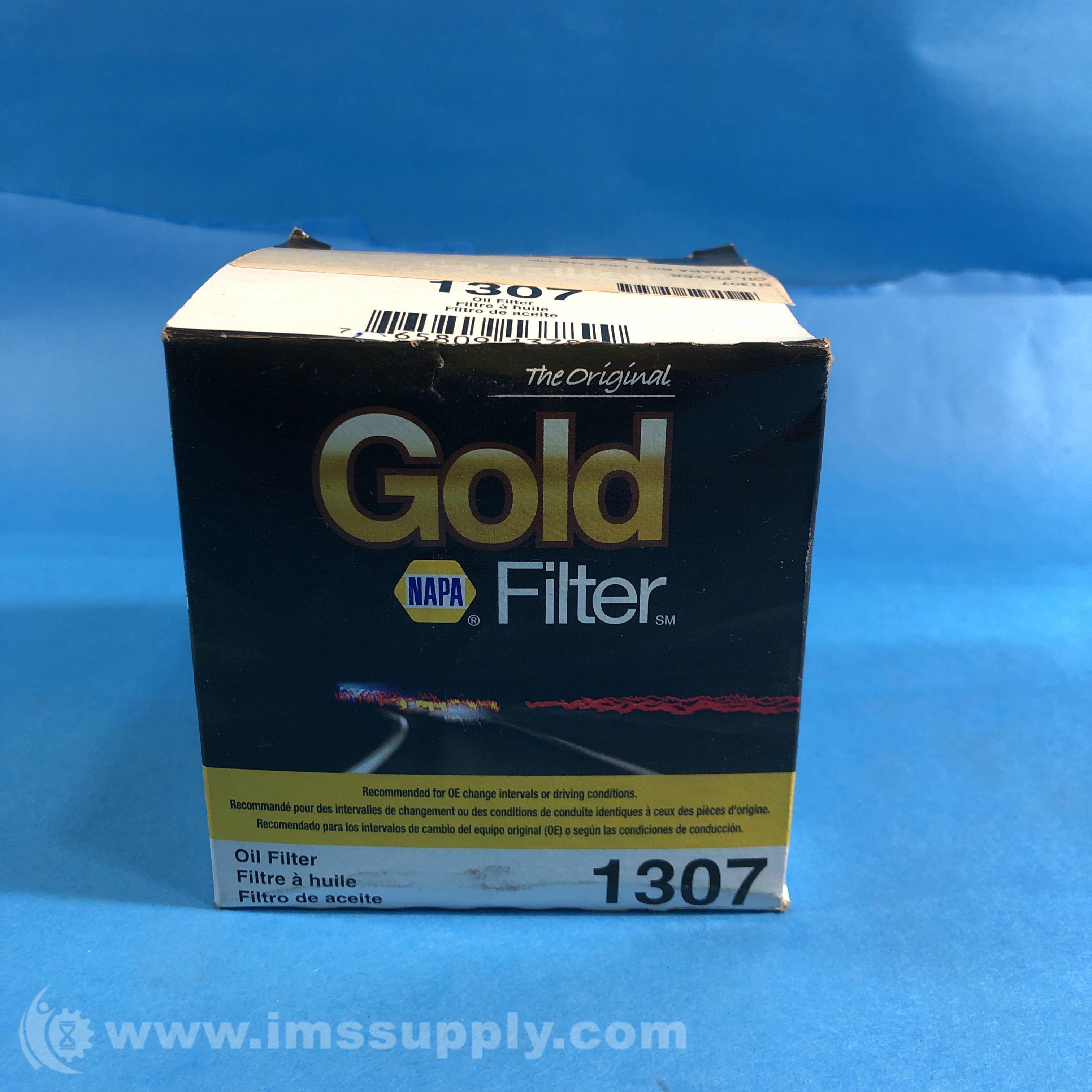 Napa 1307 gold oil filter ims supply