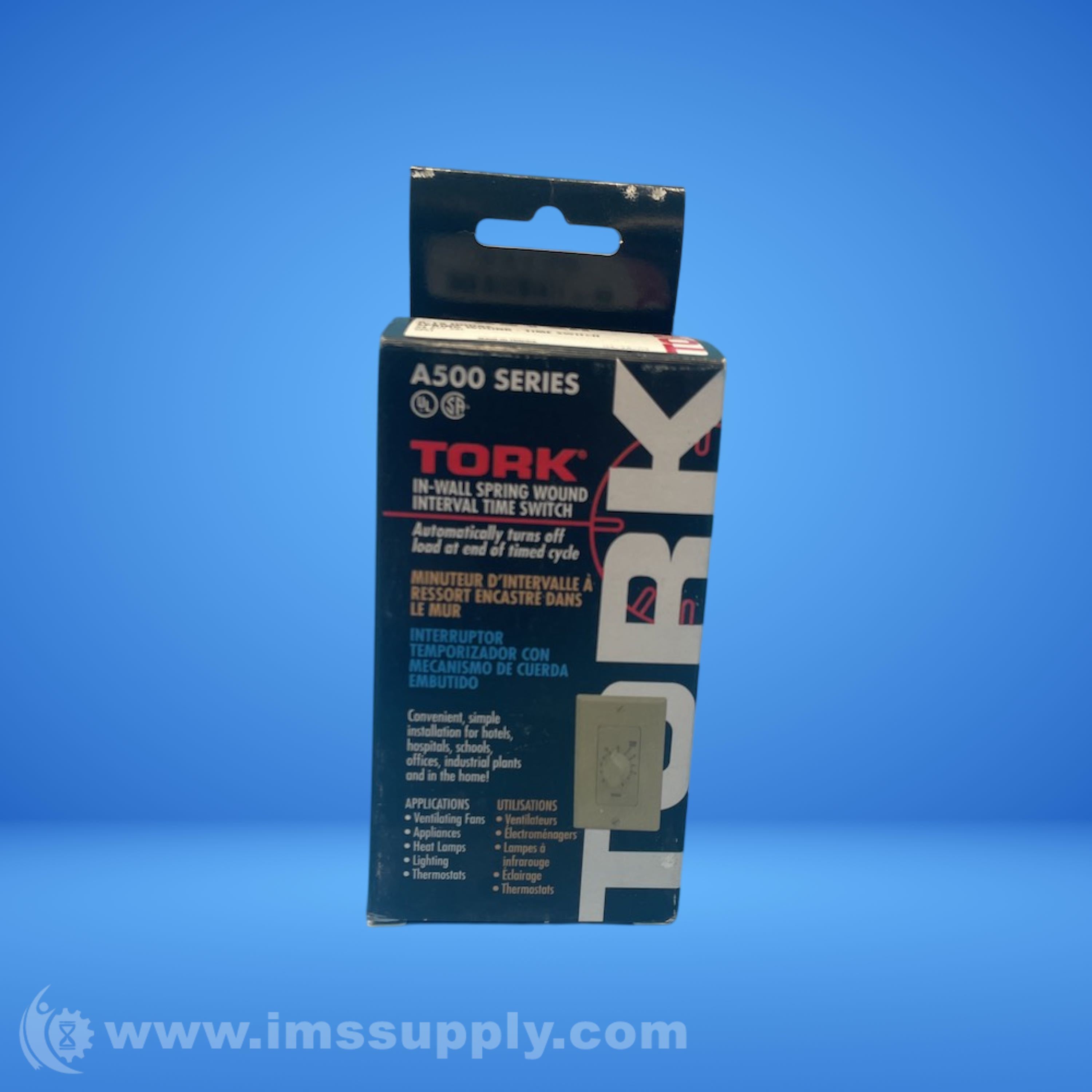 Tork A512H 12-Hour Spring Wound Timer - IMS Supply
