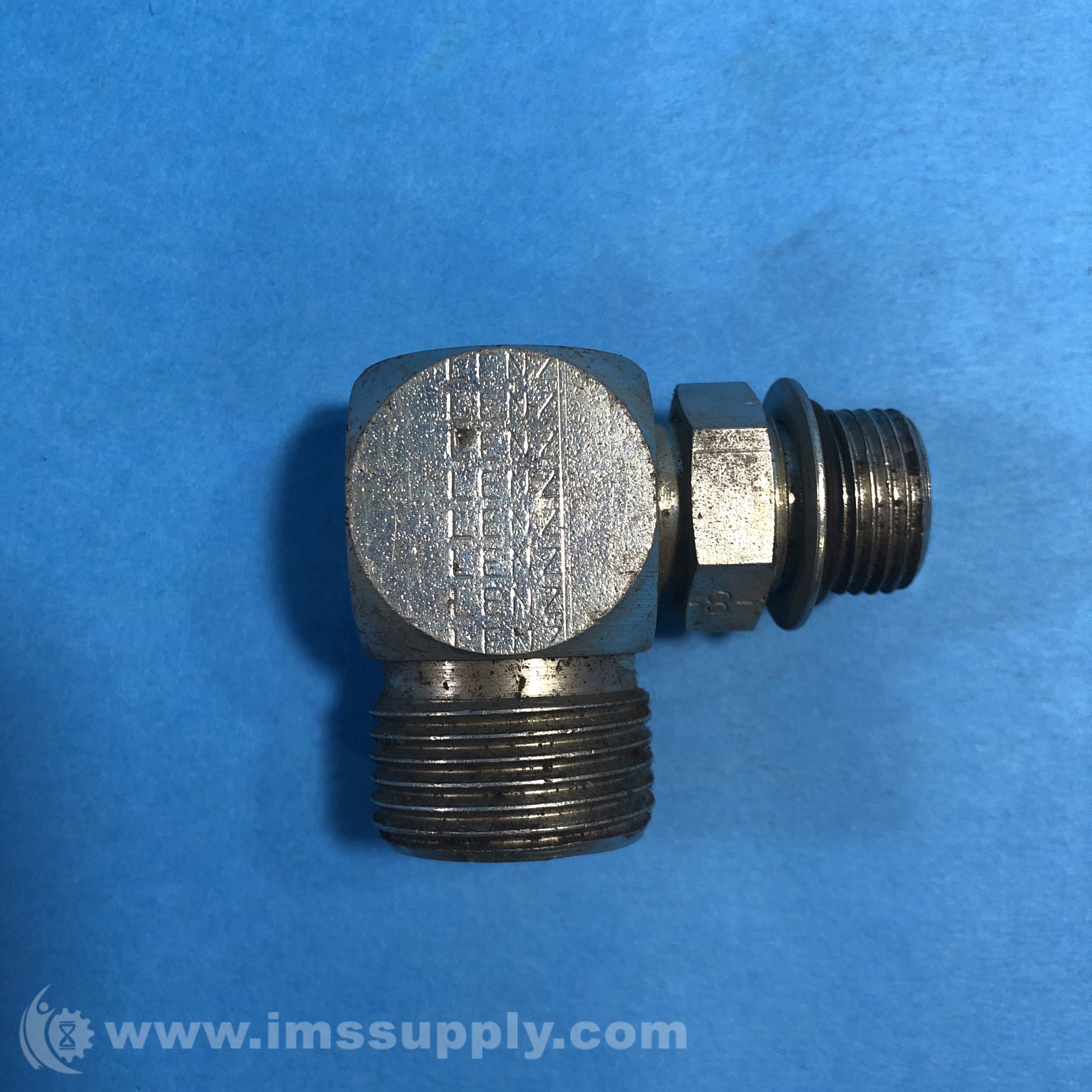 Lenz 12 Steel 90 Degree Elbow Fitting IMS Supply
