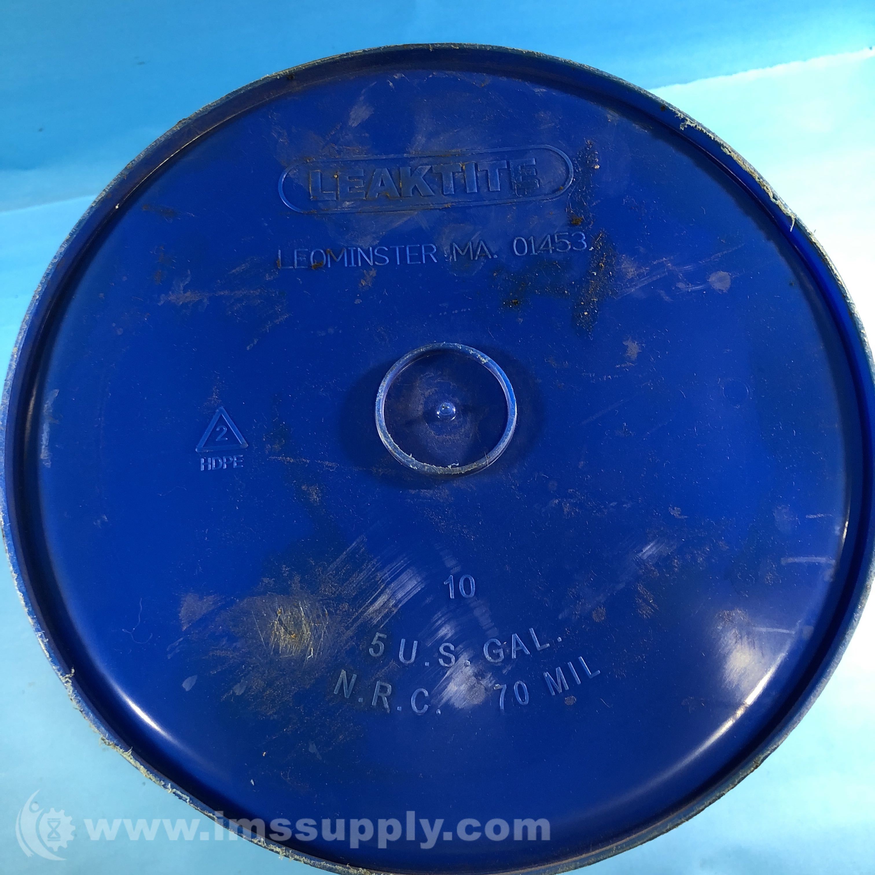 5-Gallon Sherwin Williams Blue Plastic Bucket - IMS Supply
