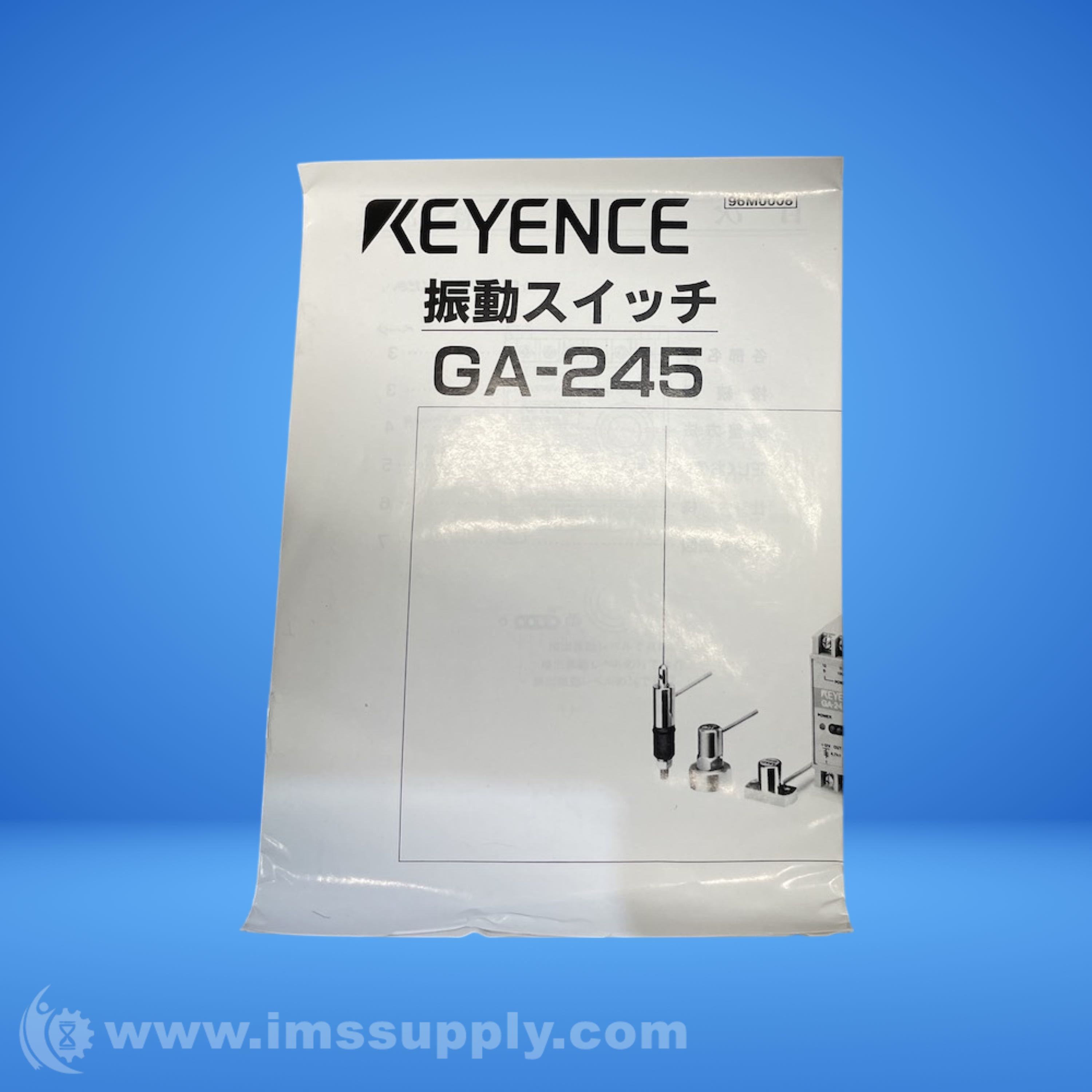 Keyence GA-245 Vibration Sensor Amplifier - IMS Supply