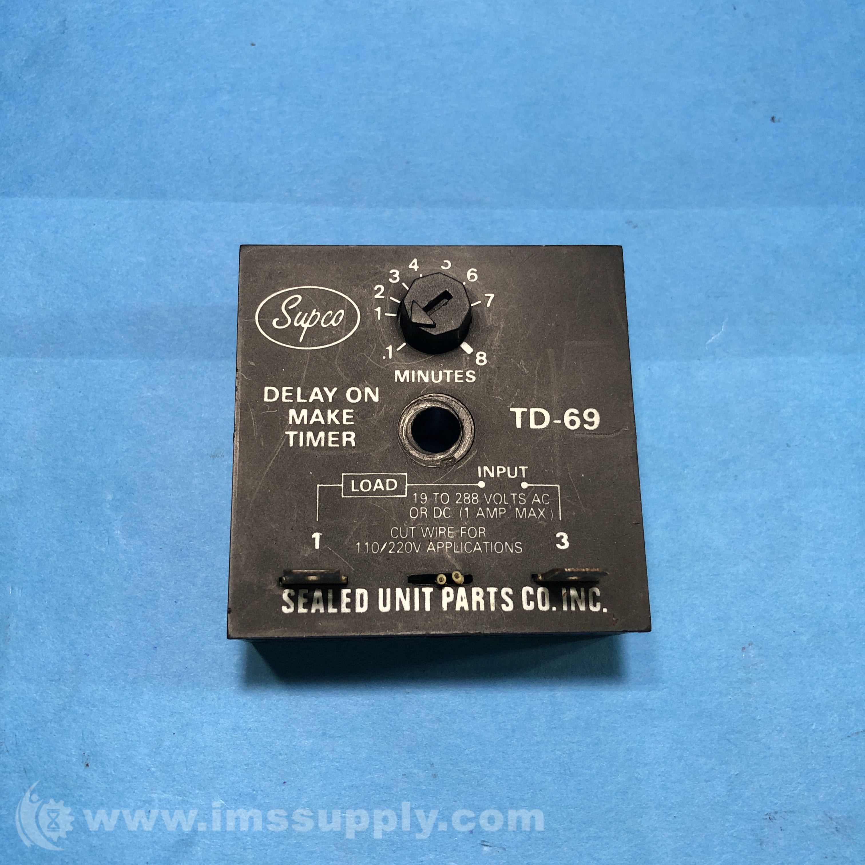 Supco TD-69 Delay On Make Timer - IMS Supply