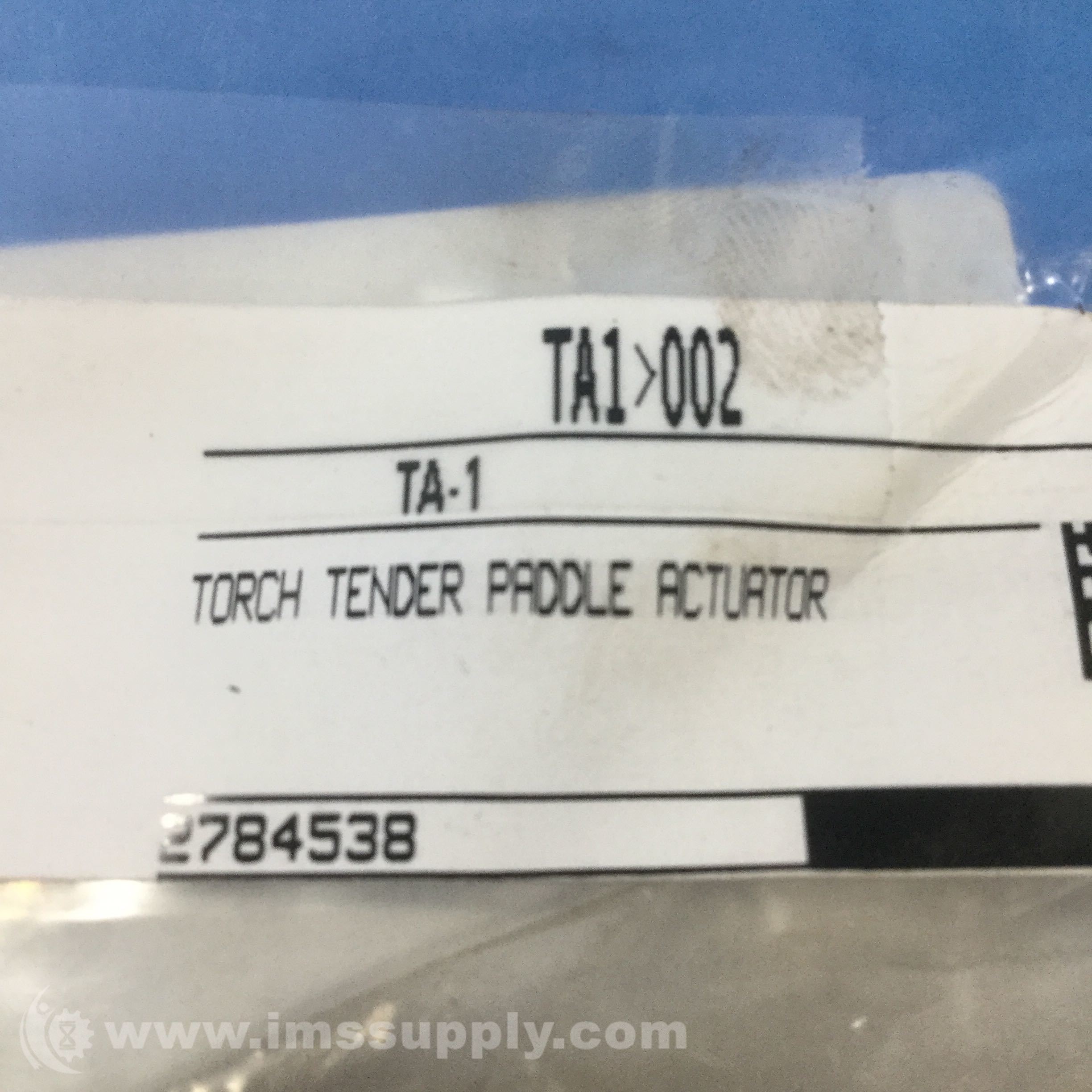 AUTOMATION PERIPHERALS  TA1002 TORCH TENDER PADDLE ACTUATOR USIP 