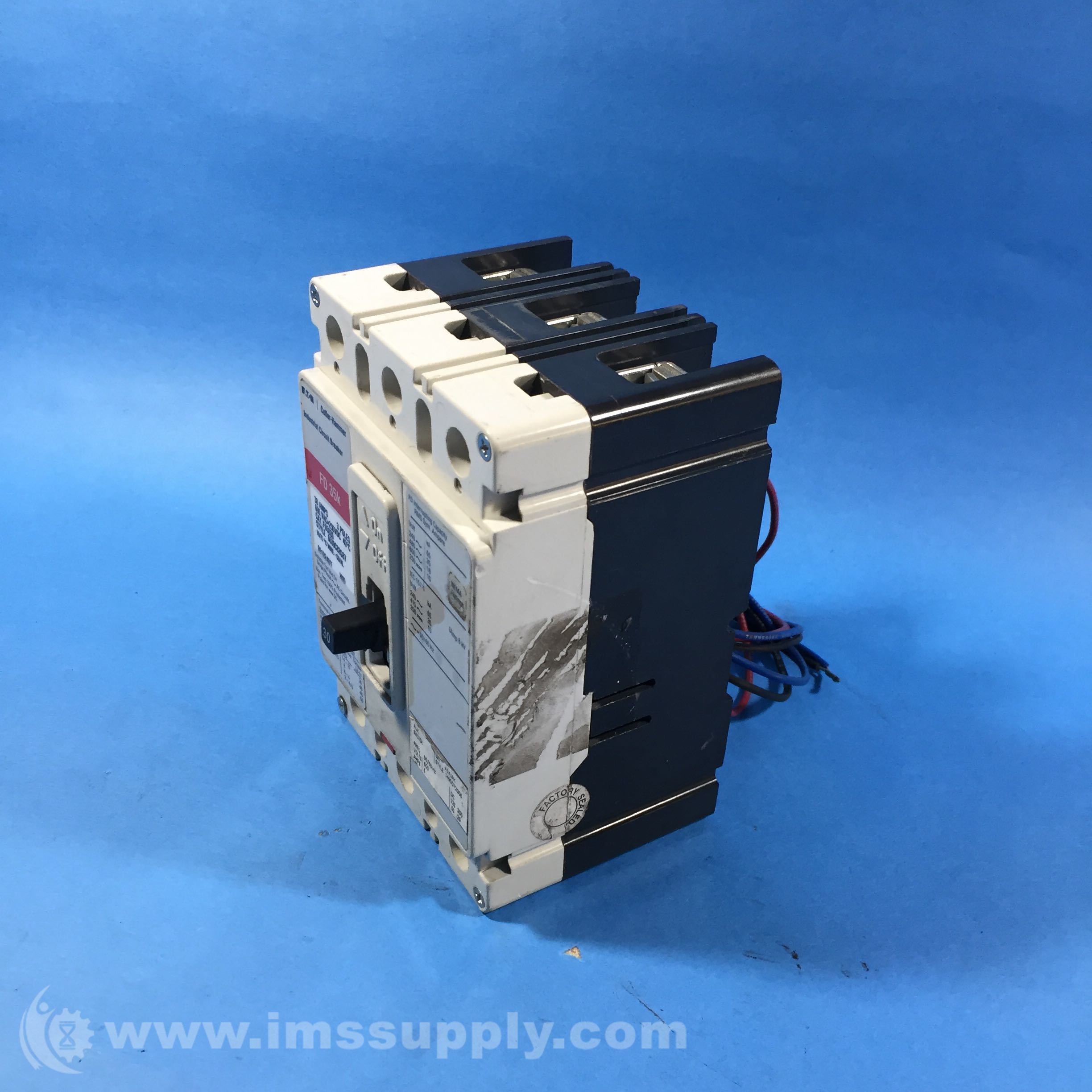 Eaton FD35K FDFrame Circuit Breaker 30Amps 600 VAC 250VDC IMS Supply