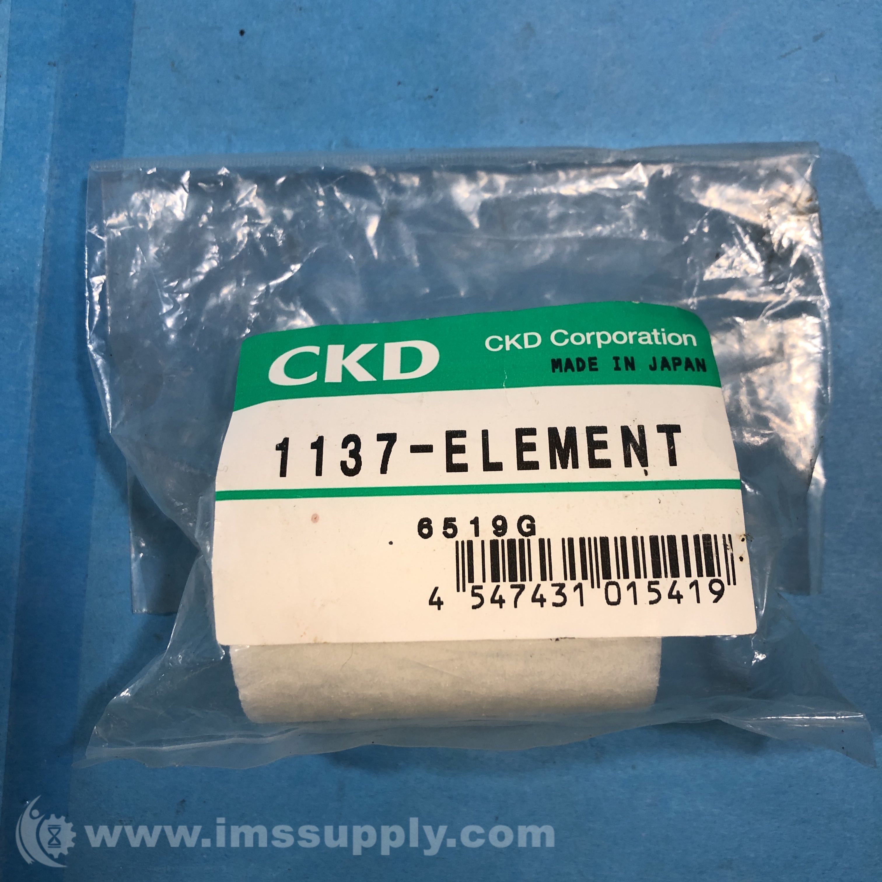 CKD 1137ELEMENT Pneumatic Filter Element Replacement IMS Supply