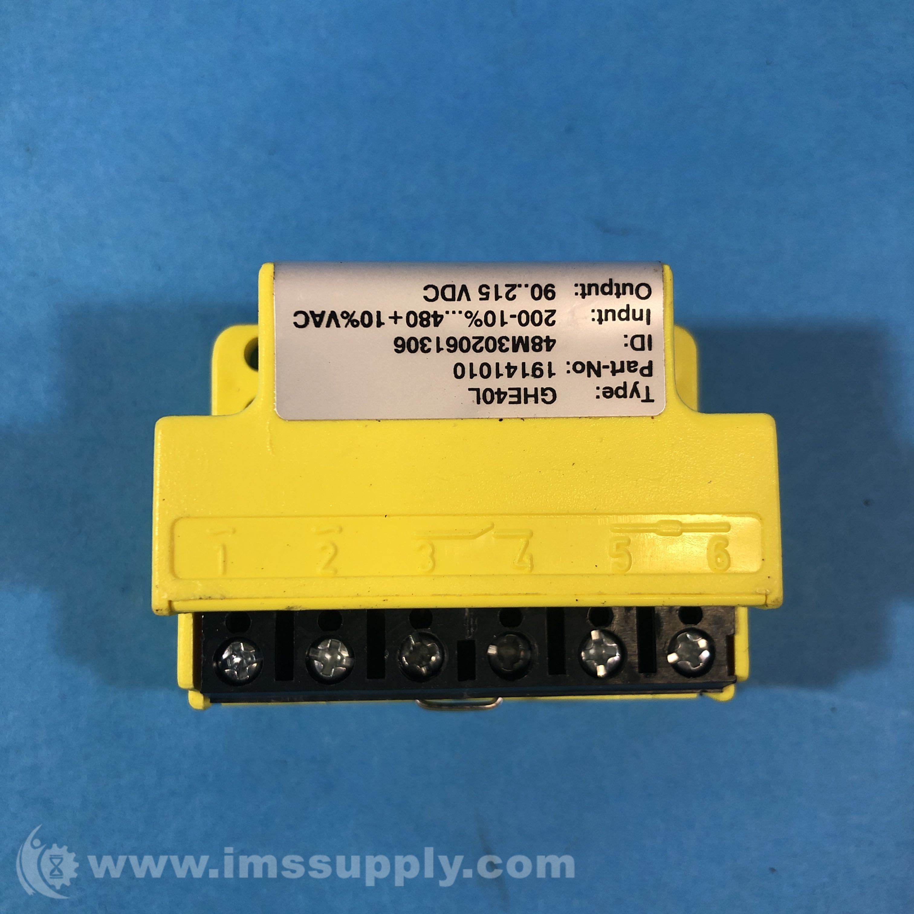 Nord 19141010 D-22941 Brake Rectifier AC200-480V - IMS Supply