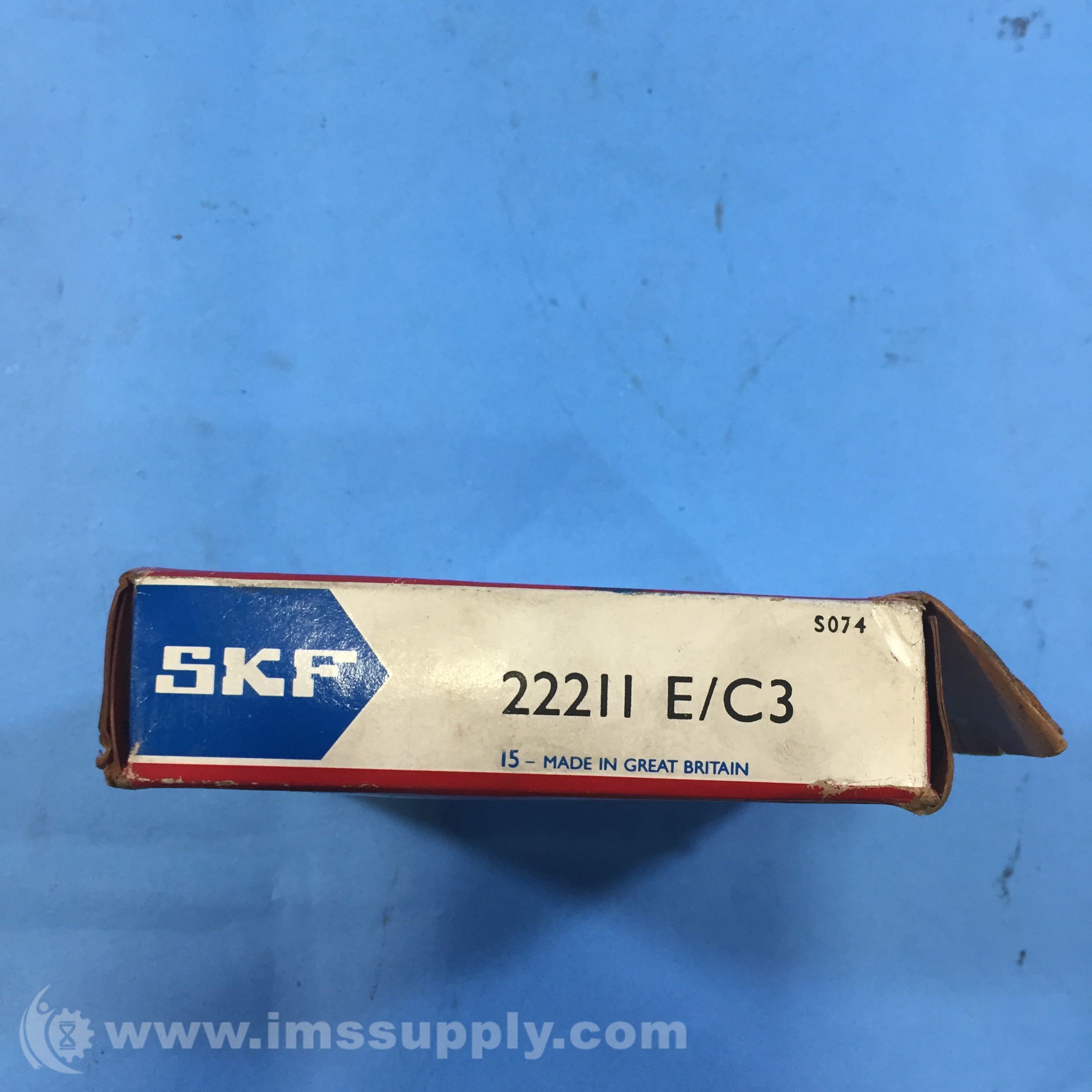 SKF 22211 E/C3 Spherical Roller Bearing IMS Supply
