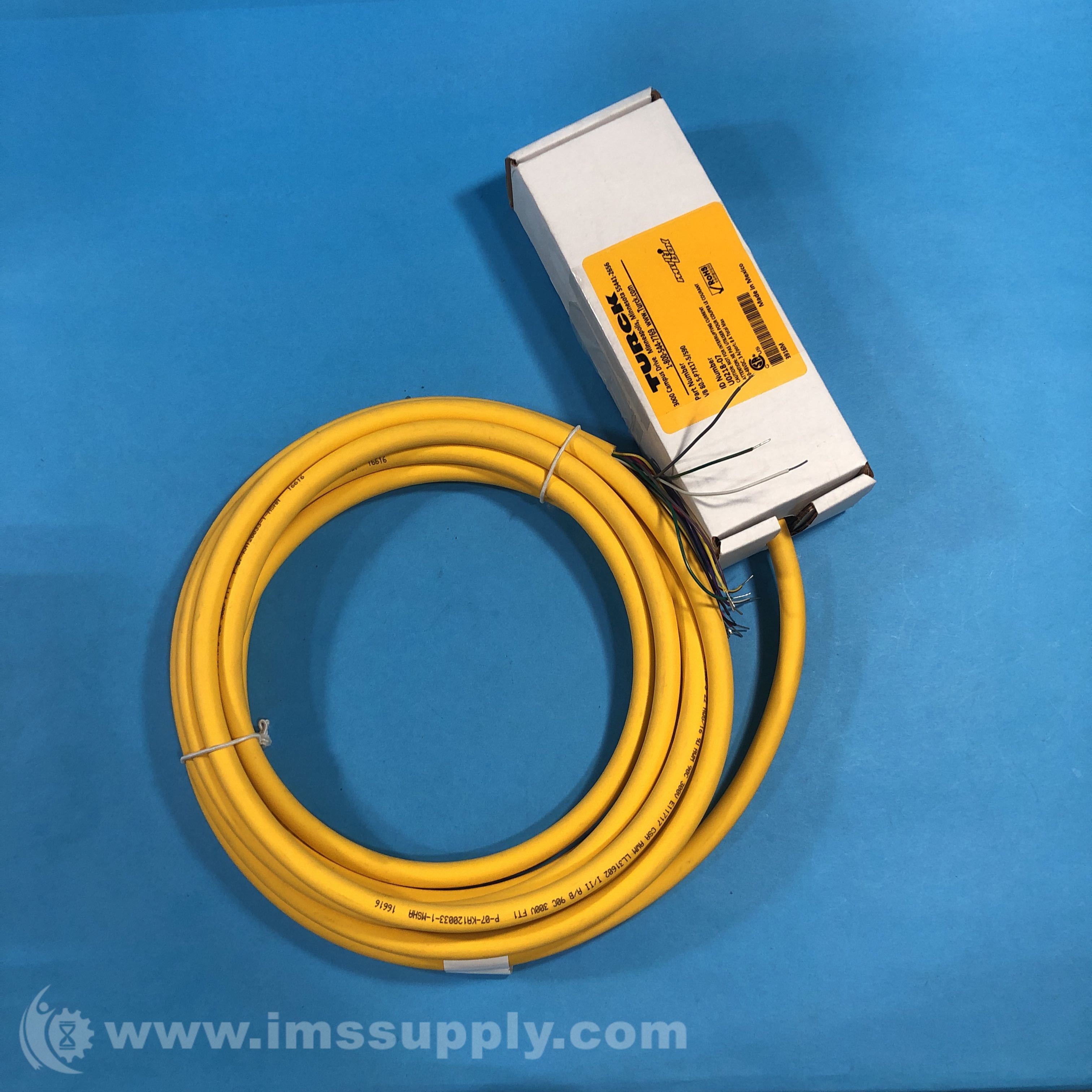 Turck VB 80.5-P7X17-5/S90 Cordset - IMS Supply