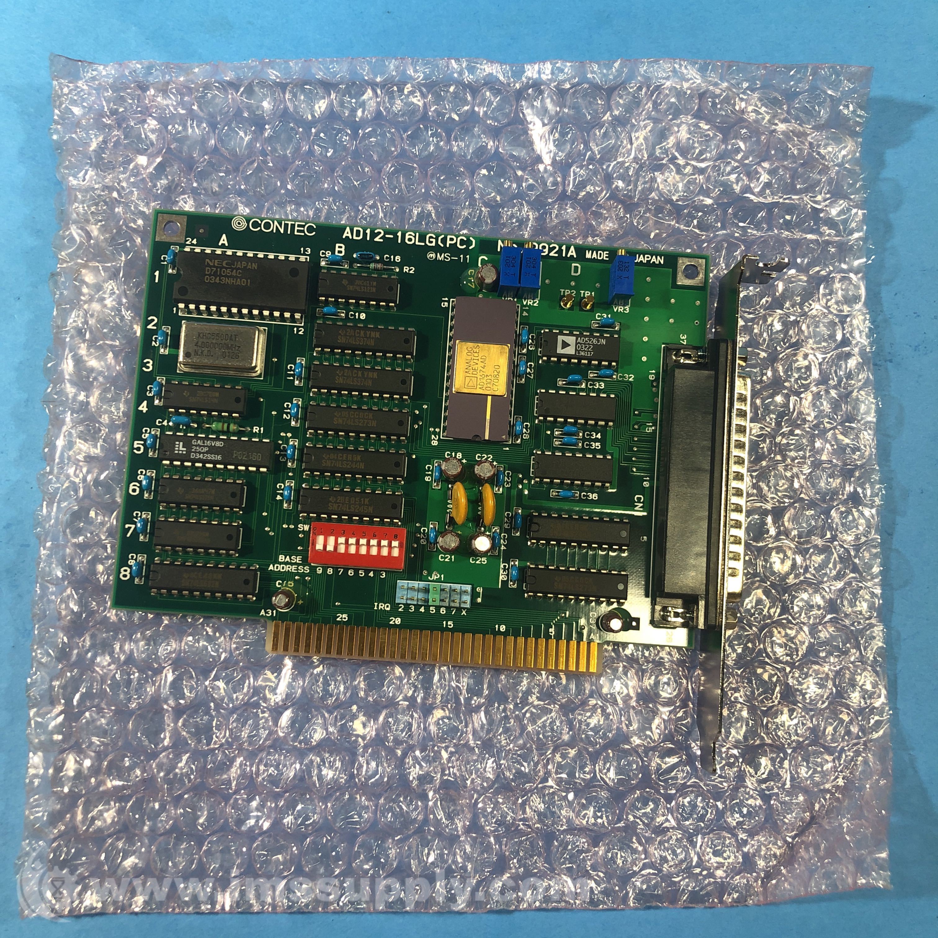 Contec AD12-16LG(PC) Analog Input PCI Card - IMS Supply