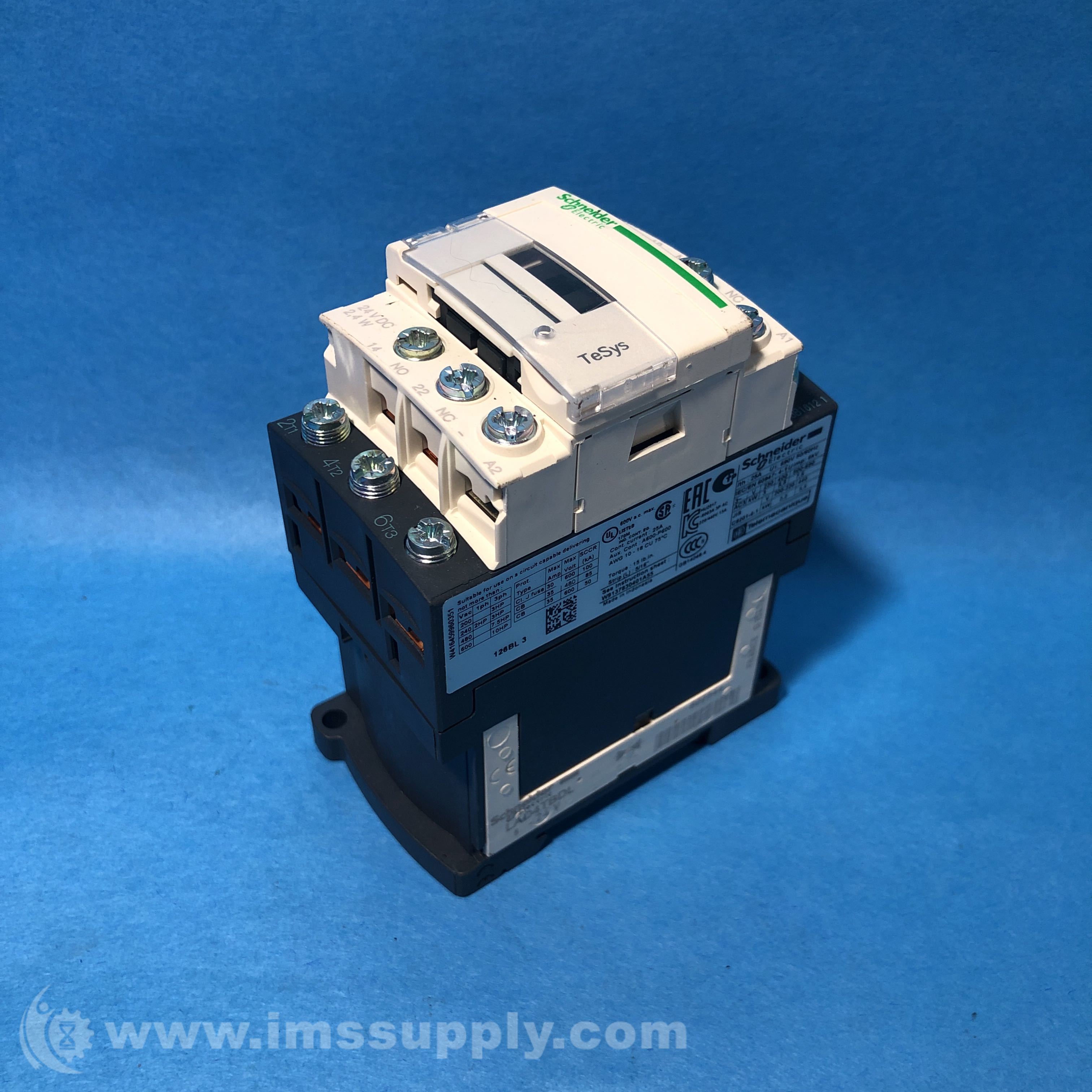 Schneider Electric LC1 D126 BL Contactor - IMS Supply