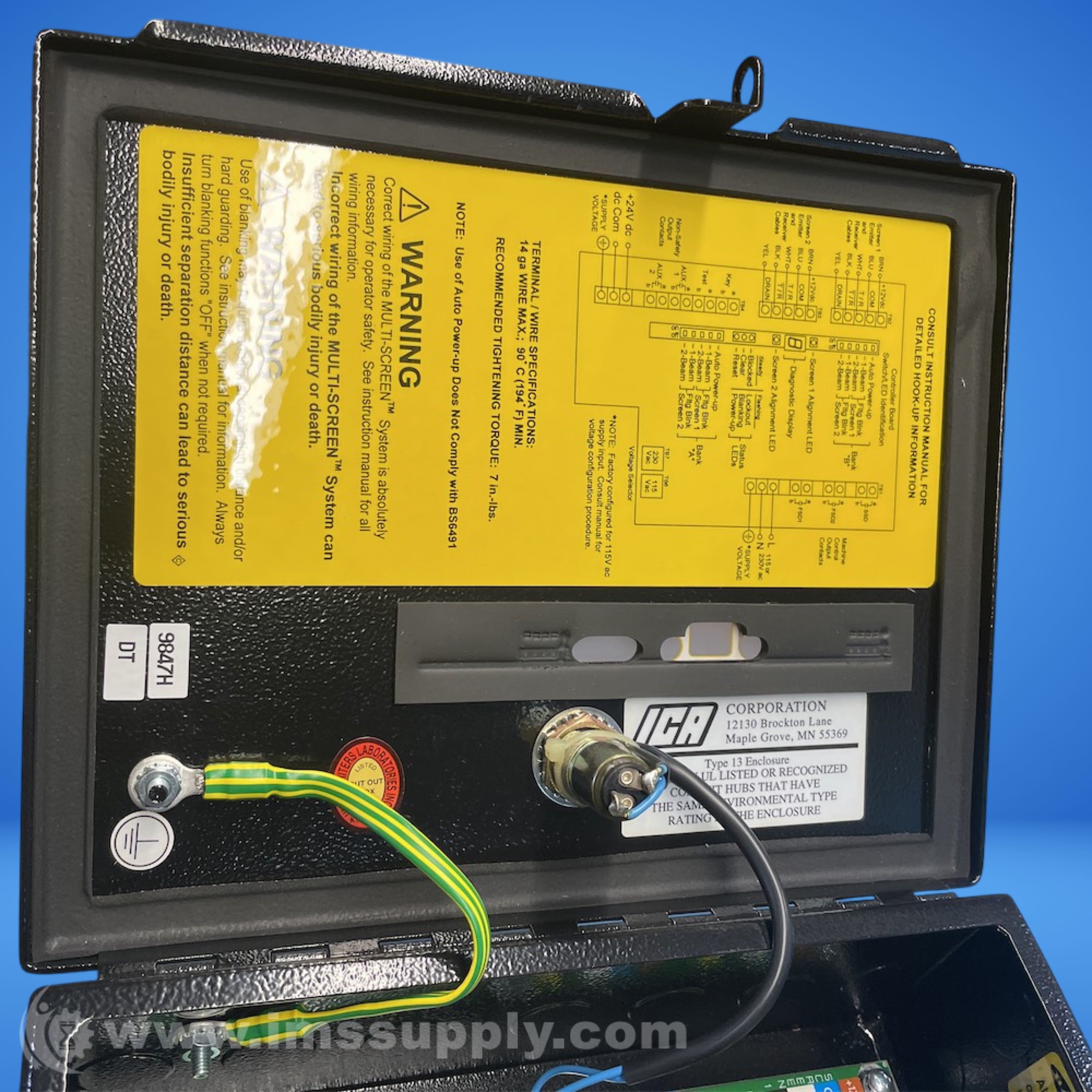 Banner Engineering Corp MUSC-1 Multi-Screen Control Box - IMS Supply