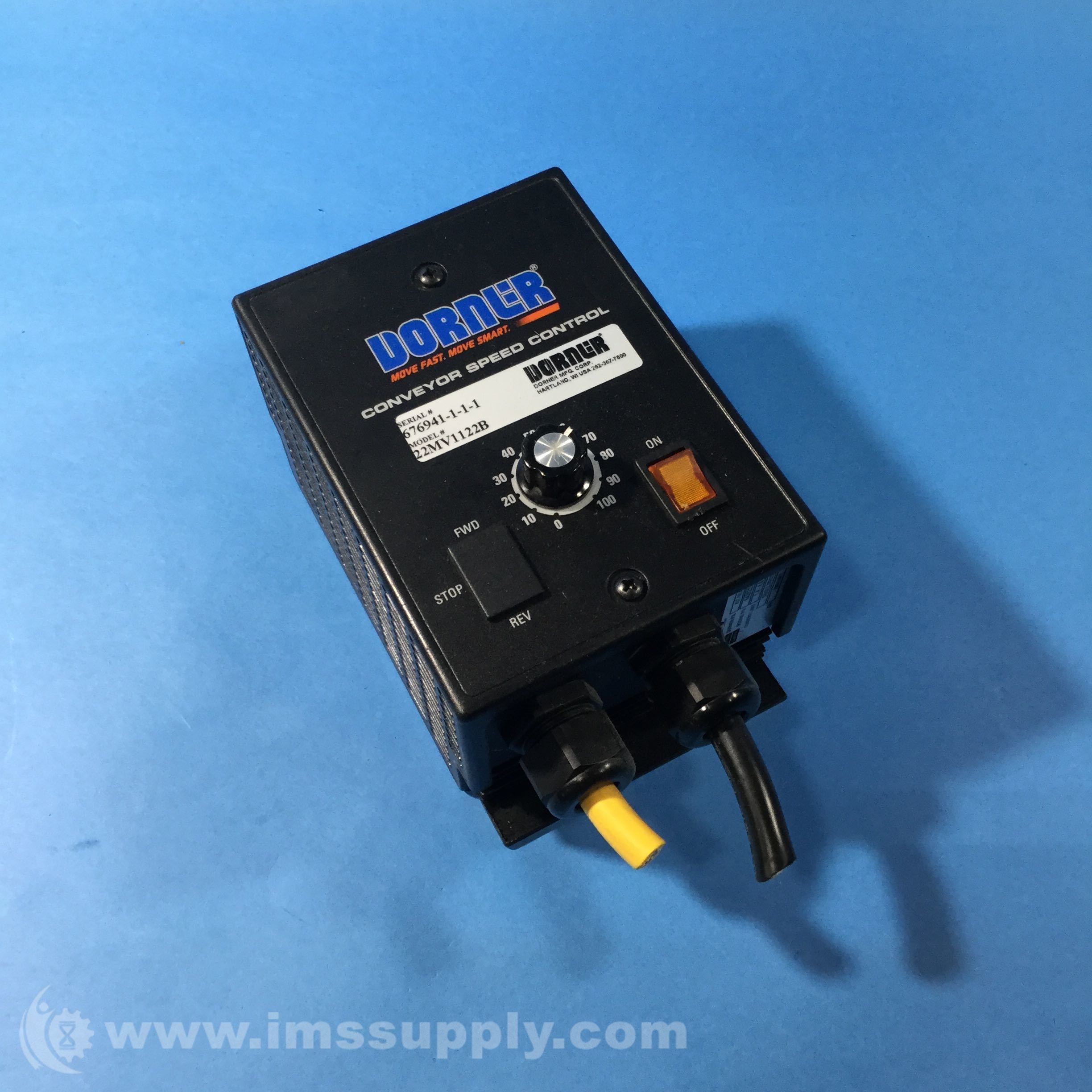 Dorner Mfg. Corp. 22MV1122B Conveyor Speed Control, 1.4 - 4.6 A - IMS ...