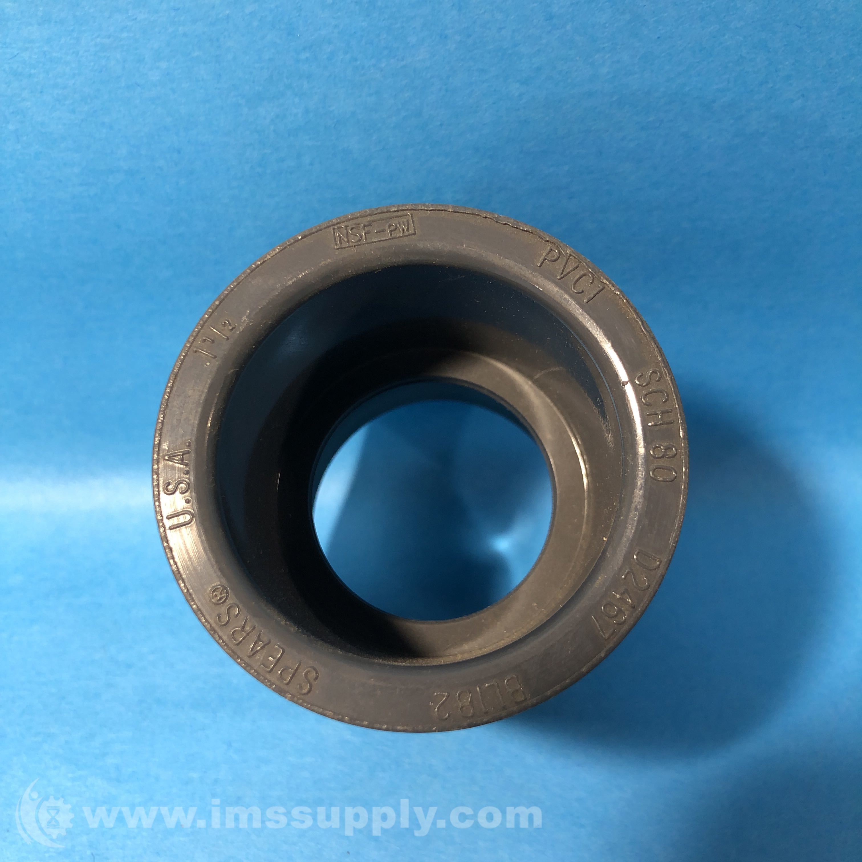 Spears 1 1/2 NSFPW PVC1 Straight Coupling IMS Supply