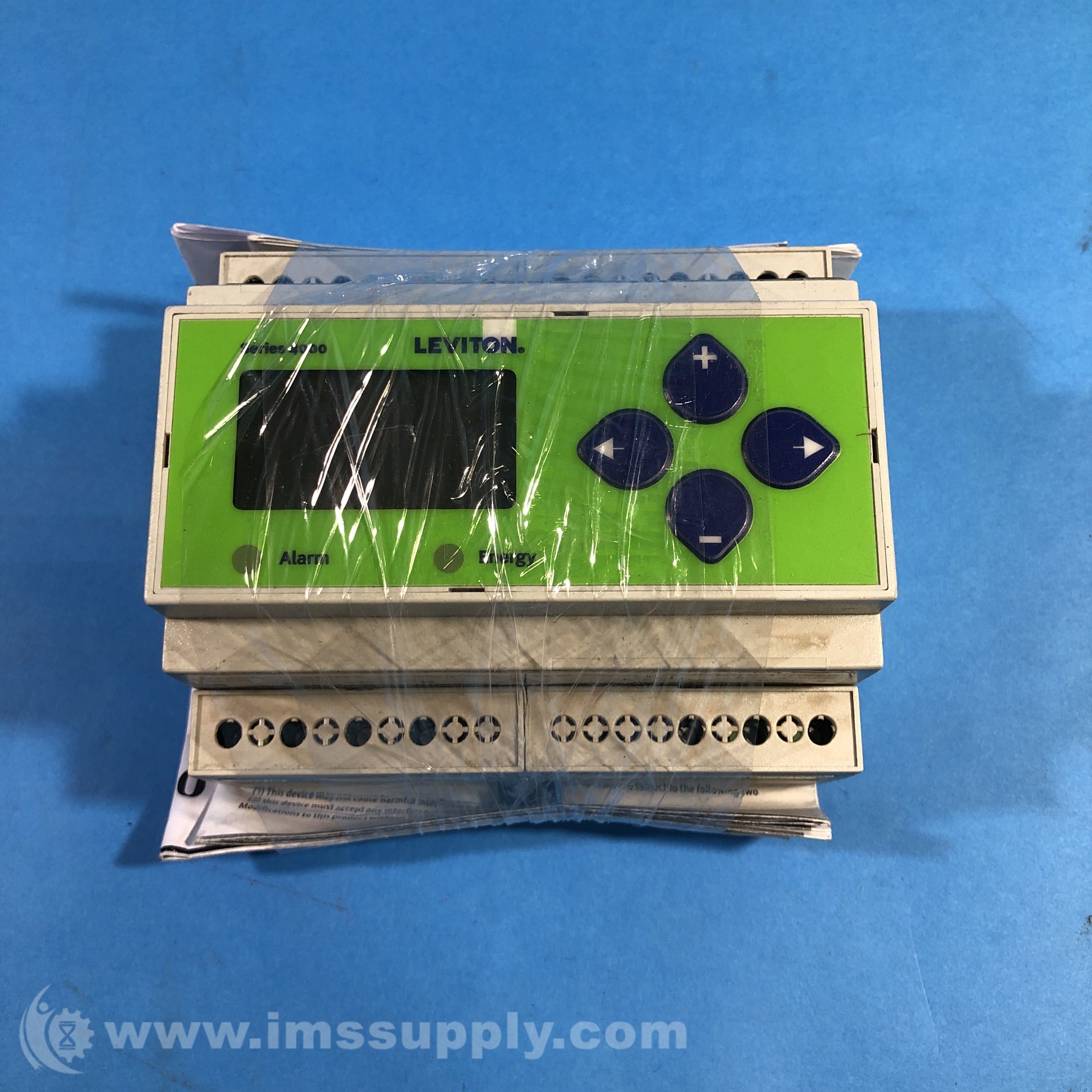 Leviton S4000-R Series 4000-R DIN Power Meter - IMS Supply