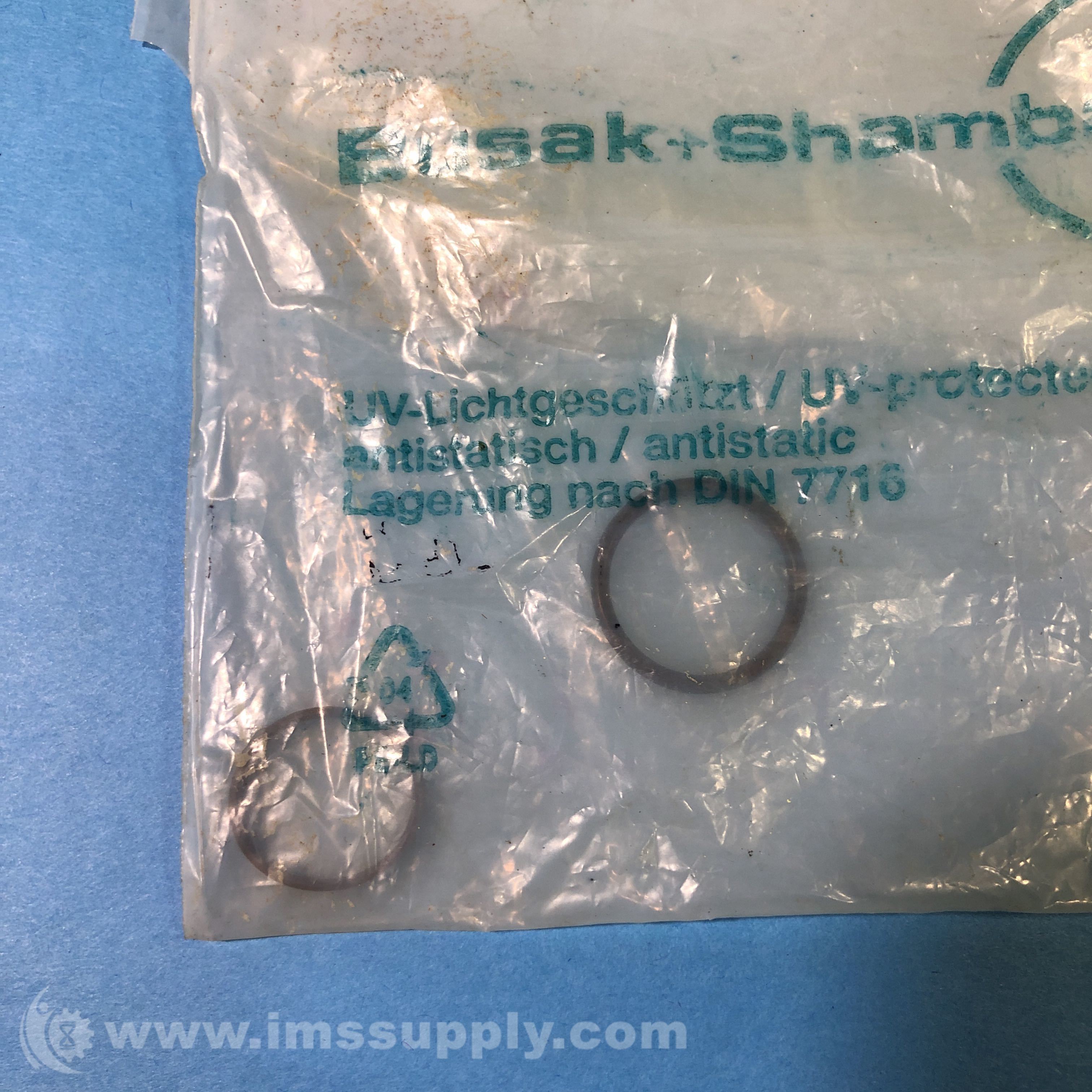 Busak & Shamban 01.036485 Bag of 2 Seals IMS Supply