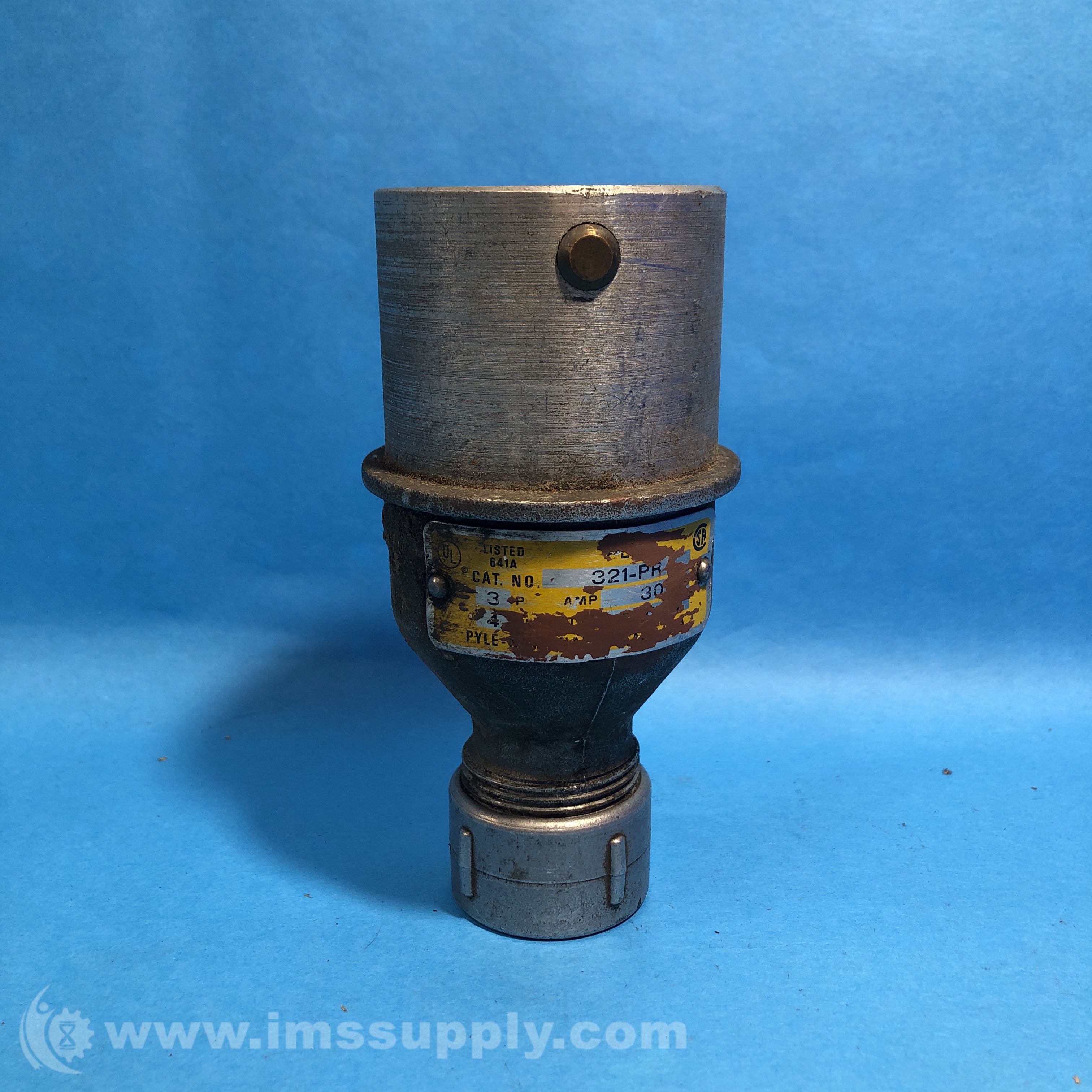 Pyle National 321PR Connector Plug with Compression Bushing IMS Supply