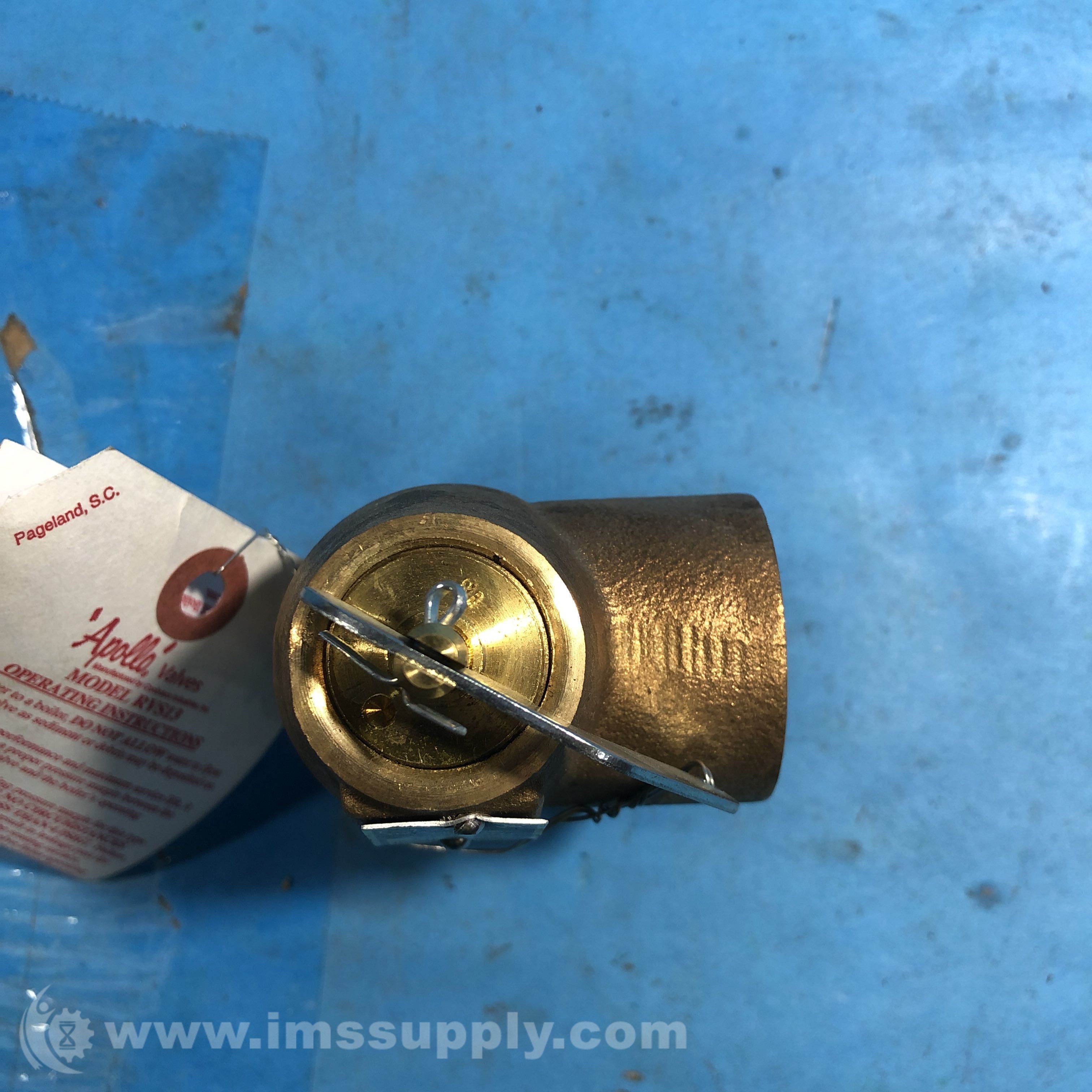 Apollo 13202B15 RVS131 Low Pressure Safety Relief Valve, 1 in IMS