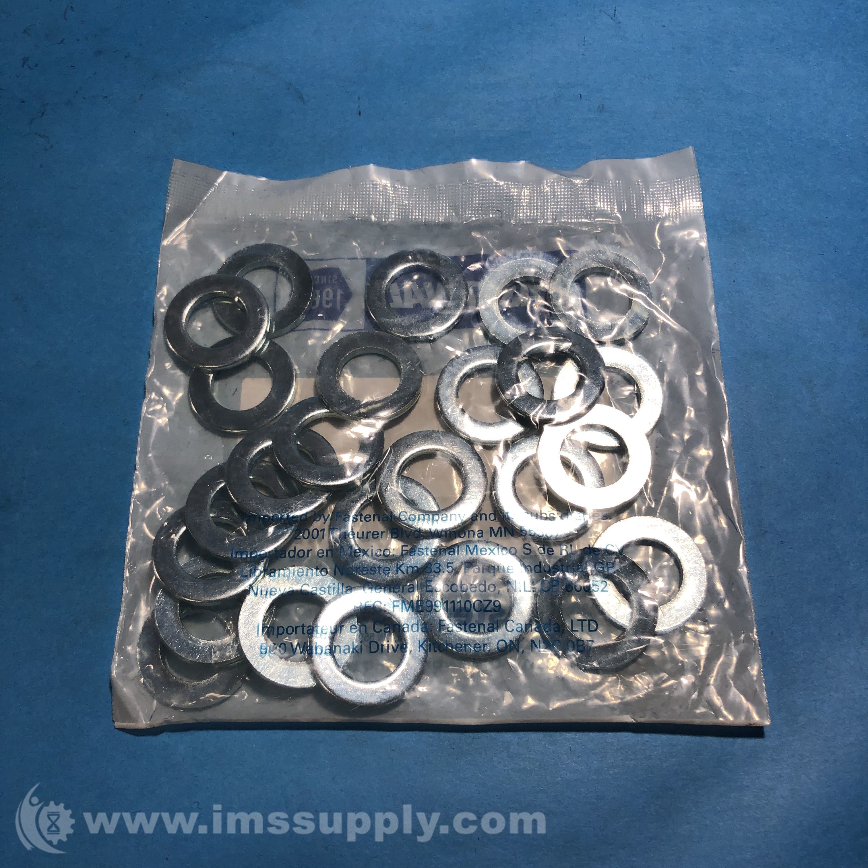 Fastenal 1140361 Bag of 25 Flat Washers IMS Supply
