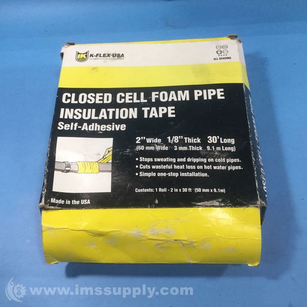 KFlex USA FOAM PIPE INSULATION TAPE IMS Supply