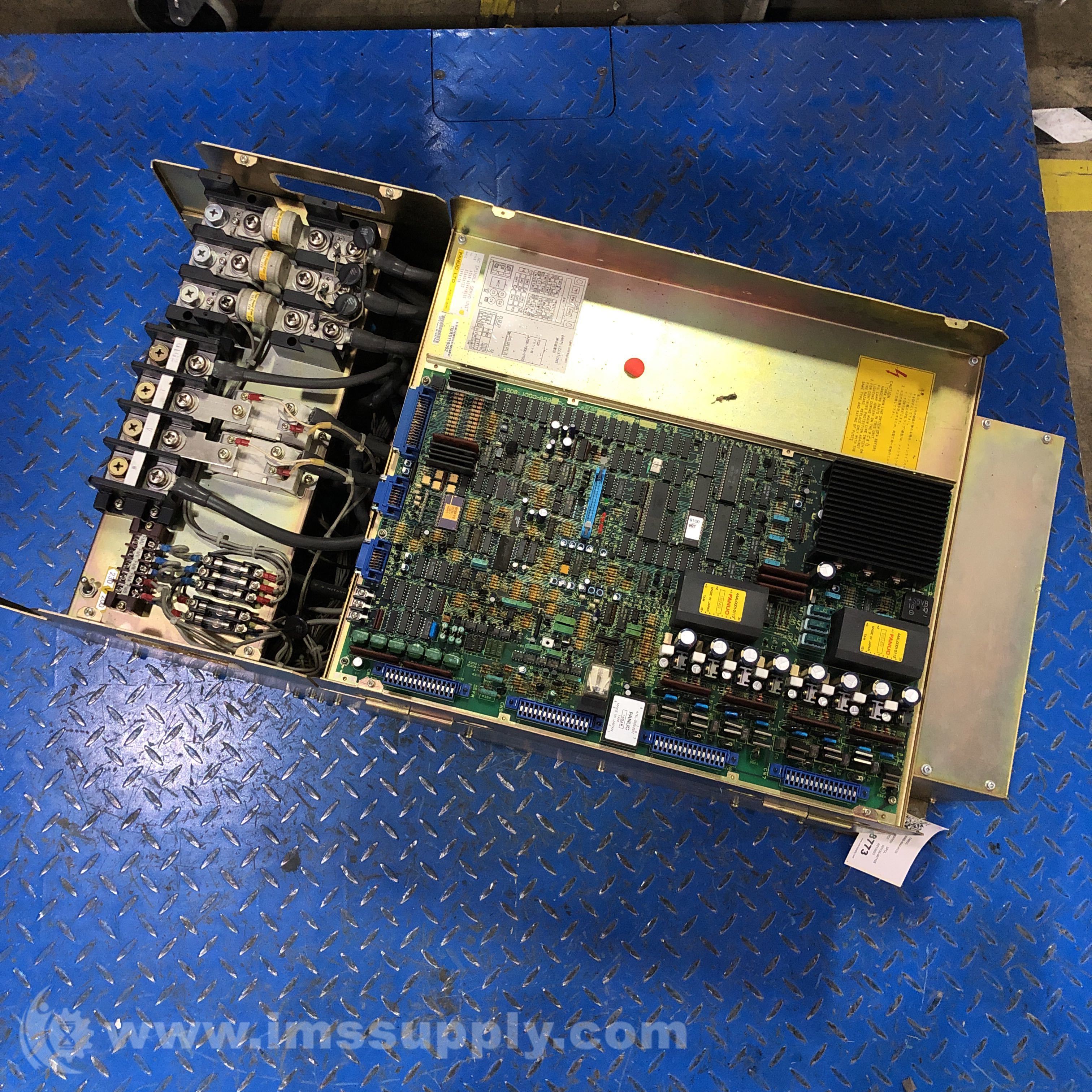 Fanuc A06B-6044-H133 AC Spindle Servo Unit - IMS Supply