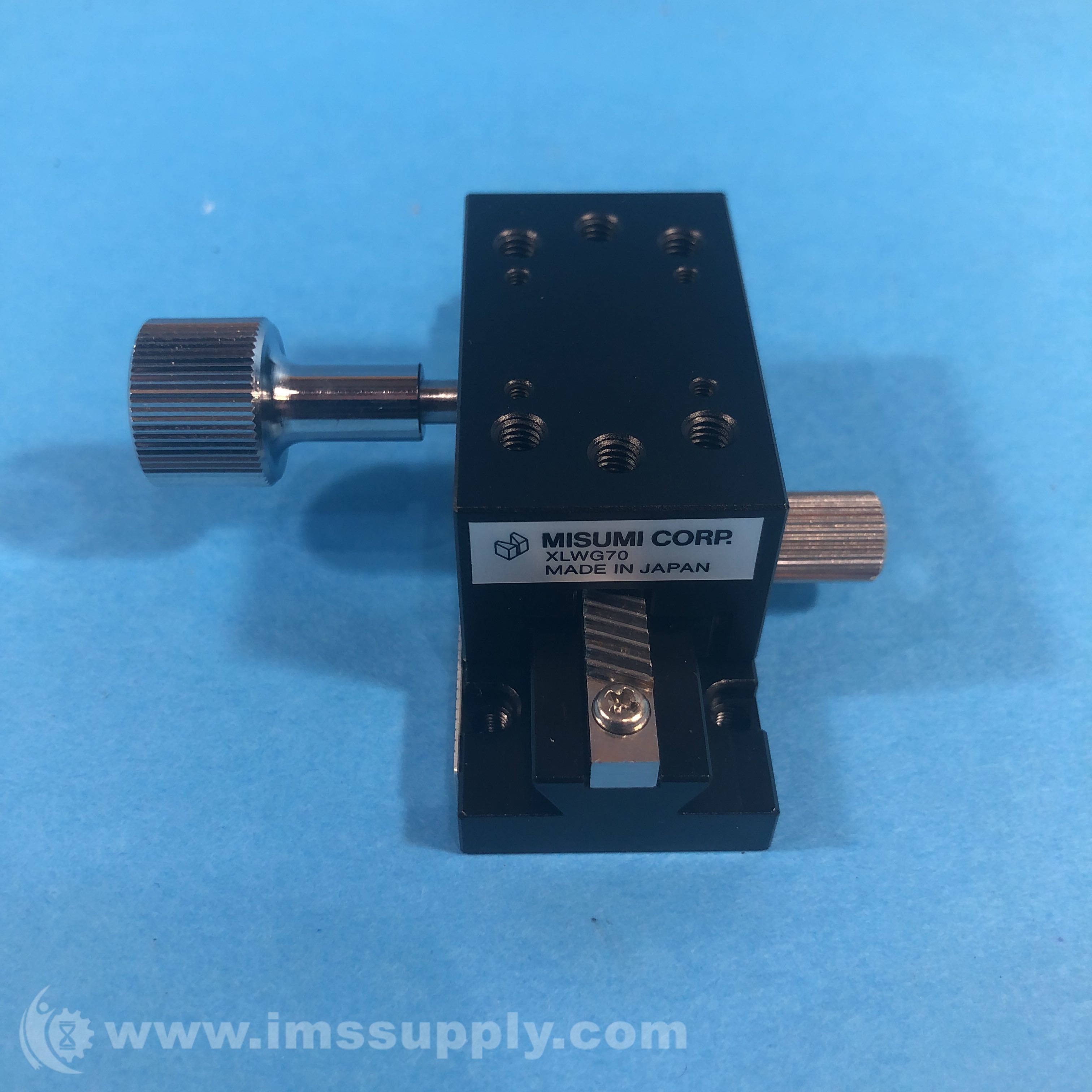 Misumi XLWG70 X-Axis - Dovetail, Rack & Pinion, Long Stroke - IMS Supply