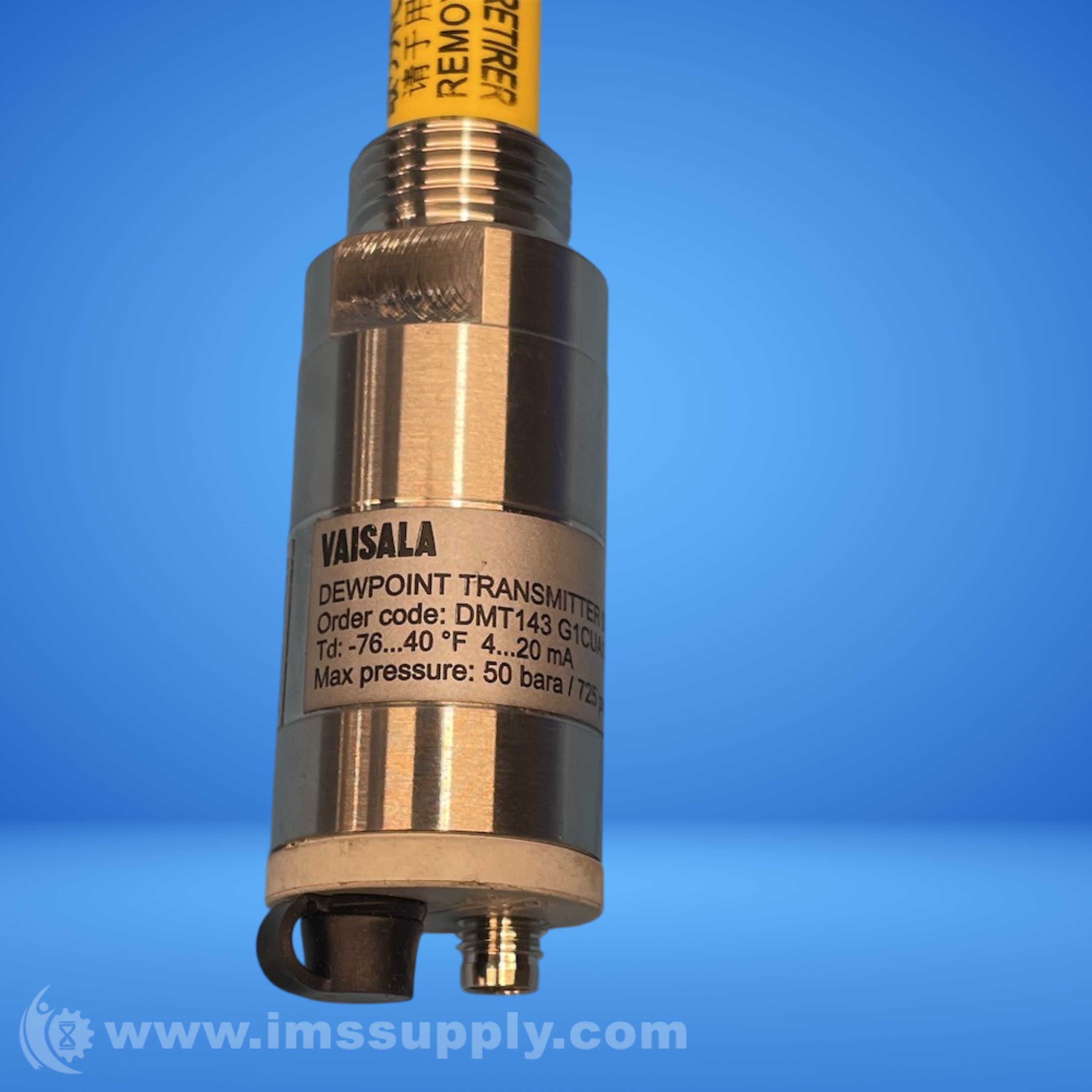 Vaisala DMT143 G1CUAD3A0ASX Dew point Transmitter - IMS Supply