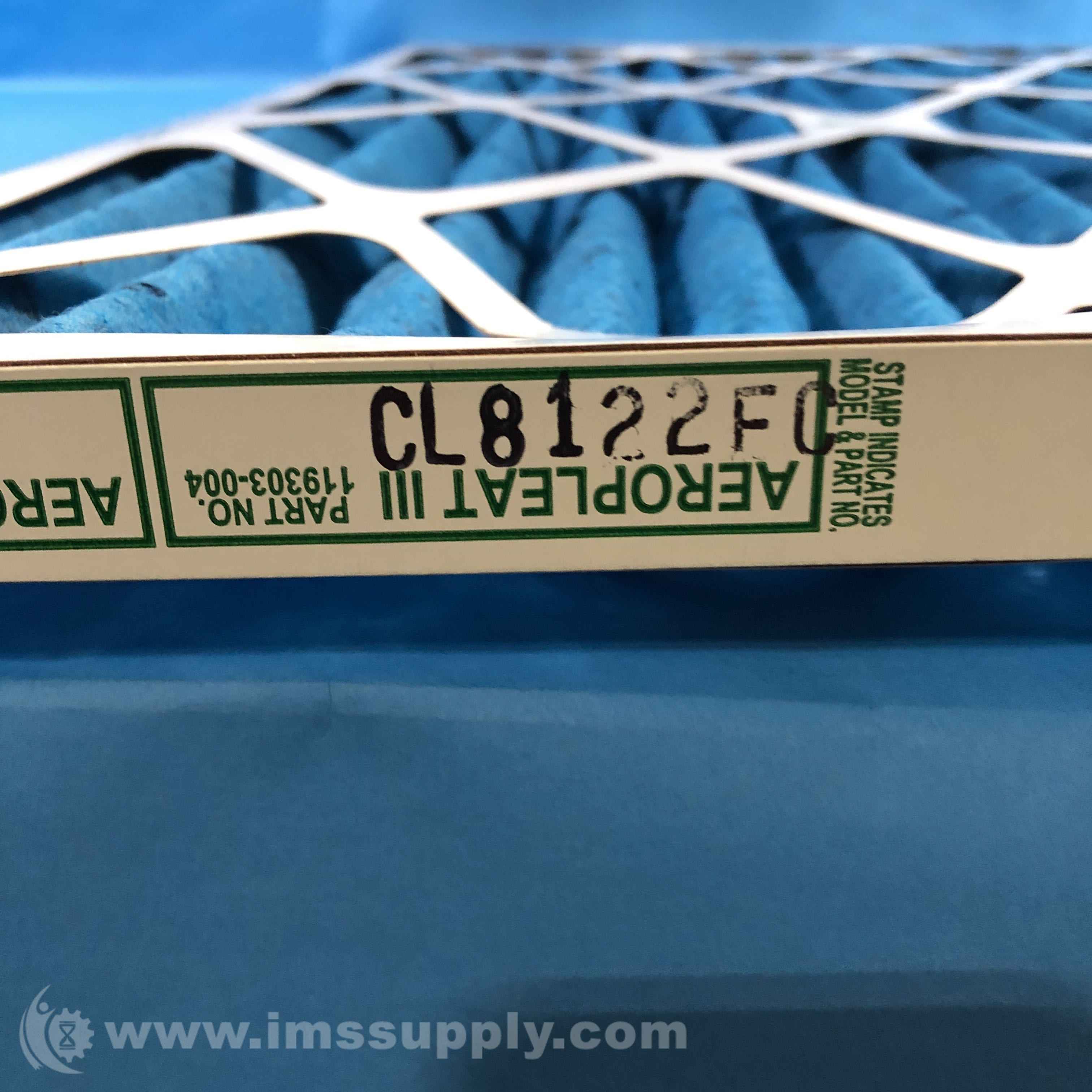 Camfil 119303004 Aeropleat Merv 8 Pleated Panel Filter IMS Supply