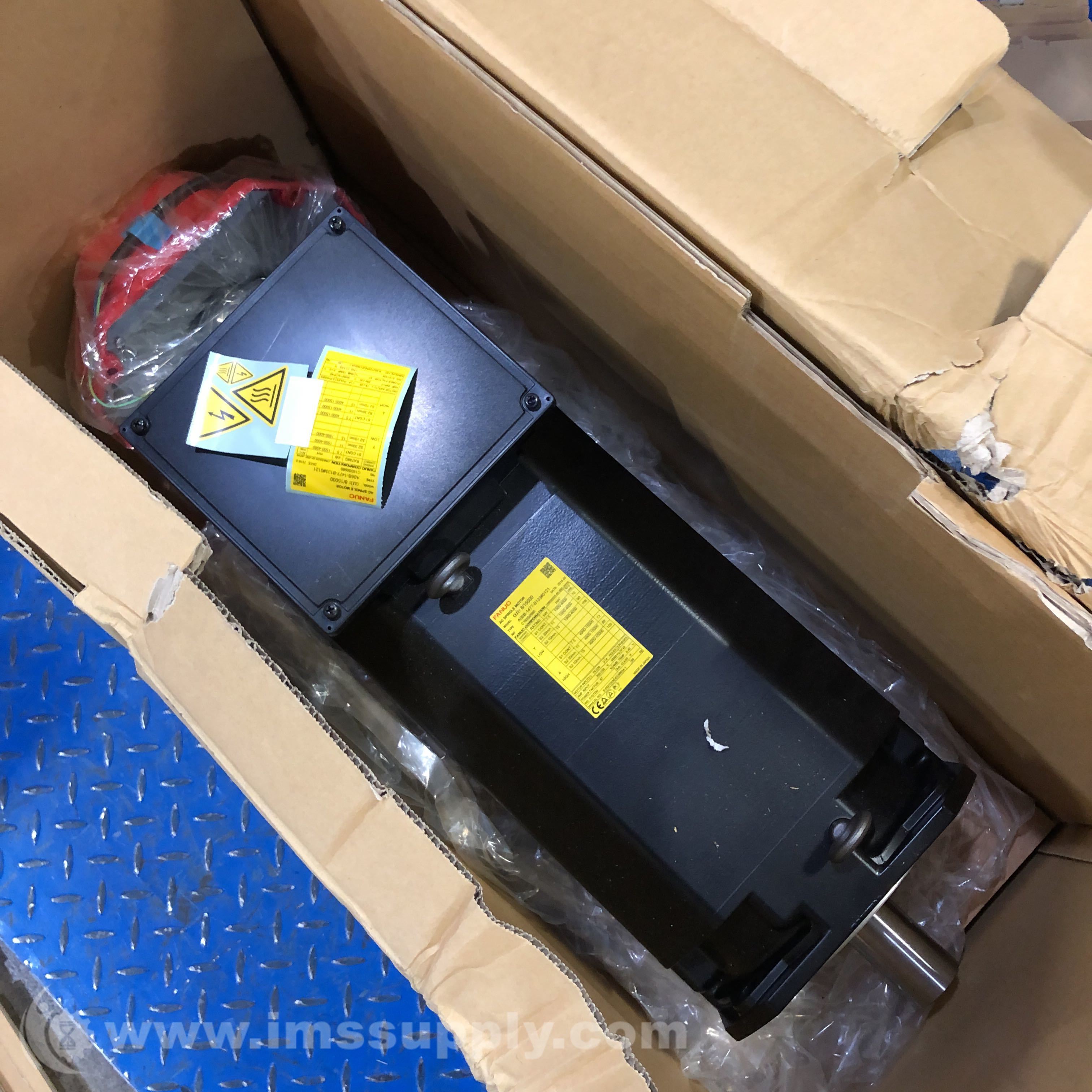 Fanuc A06B-1477-B133#0121 AC Spindle Motor - IMS Supply Fanuc A06B-1477-B133#0121 AC Spindle Motor - IMS Supply