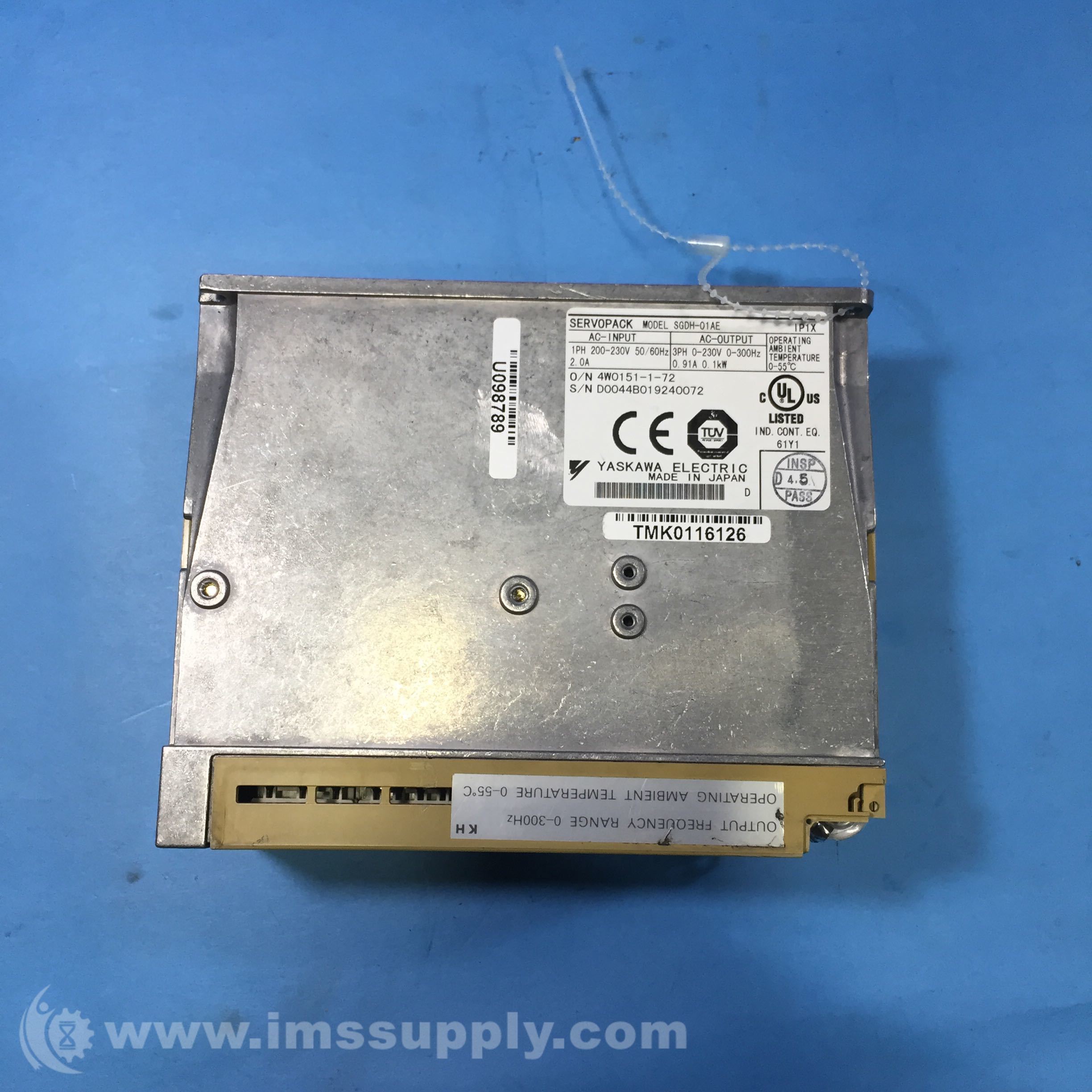 独特な SGDH-01AE Yaskawa Servopack Supply IMS - Drive Servo その他