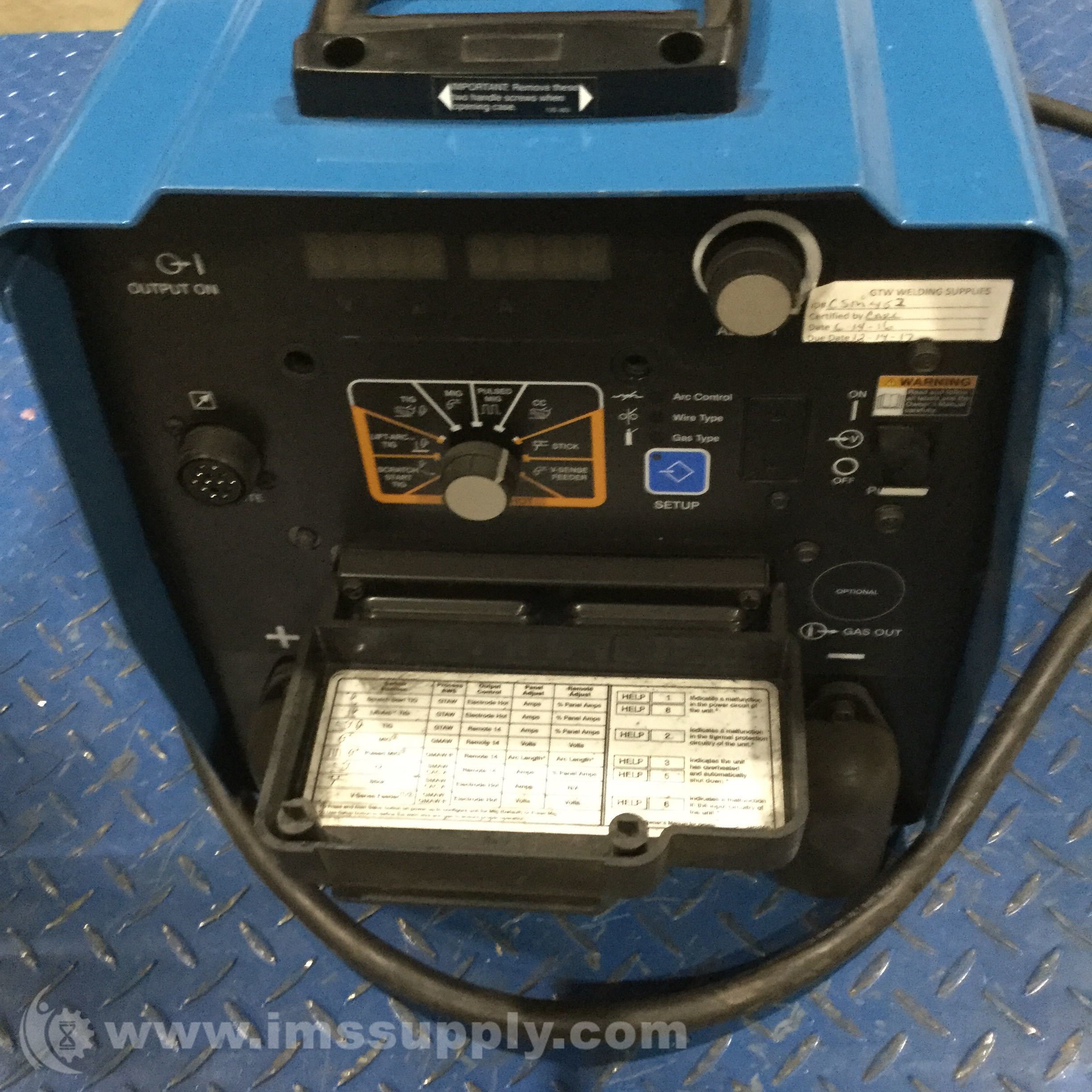 Miller XMT 450 MPA Multiprocess Welding Power Source, 230/460 V IMS