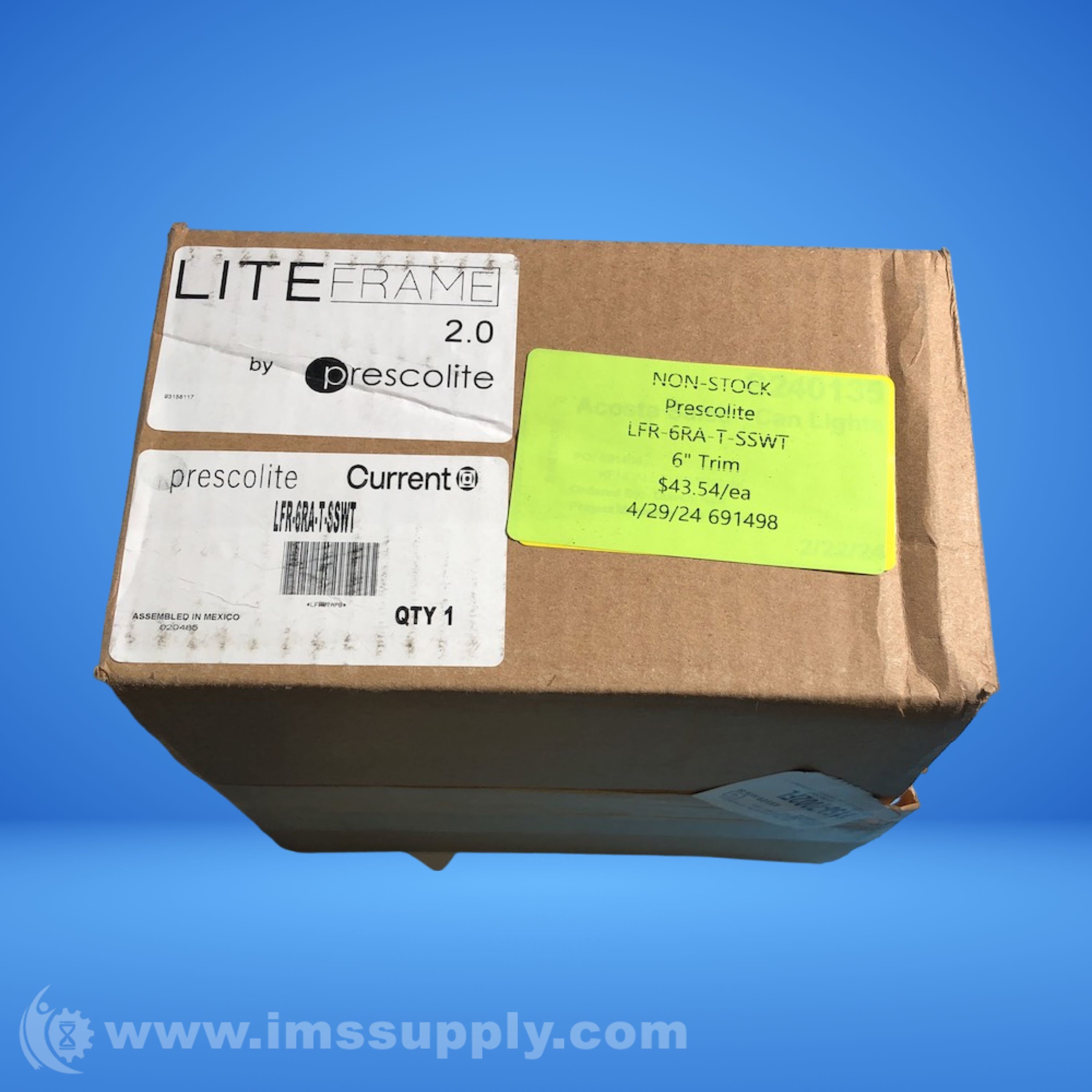 Prescolite Lighting lfr6ratsswt IMS Supply