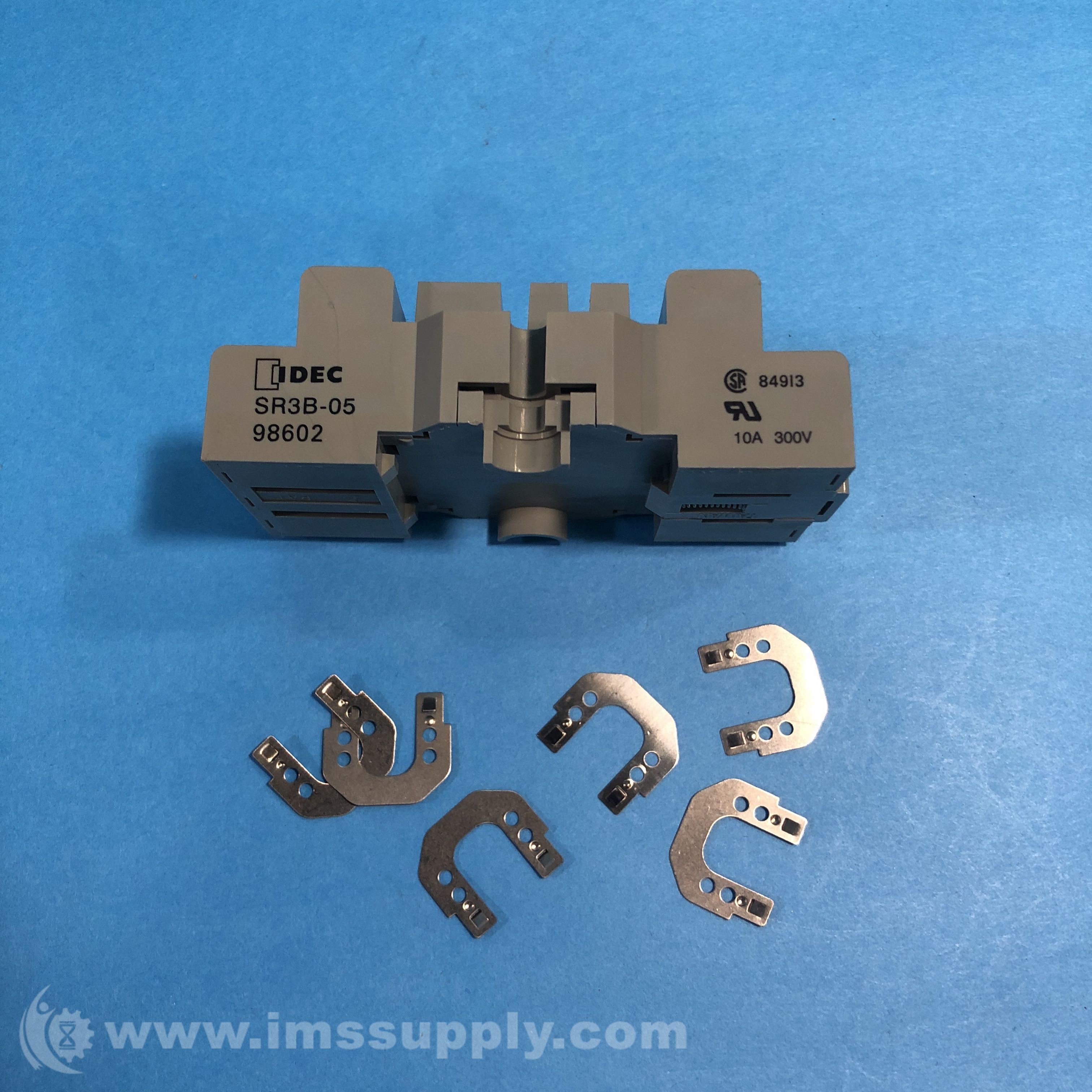 Lot De 10 Socles Relais IDEC SR3B-05 - 10A 300V - Neufs En Boîte (réf. 9K502)