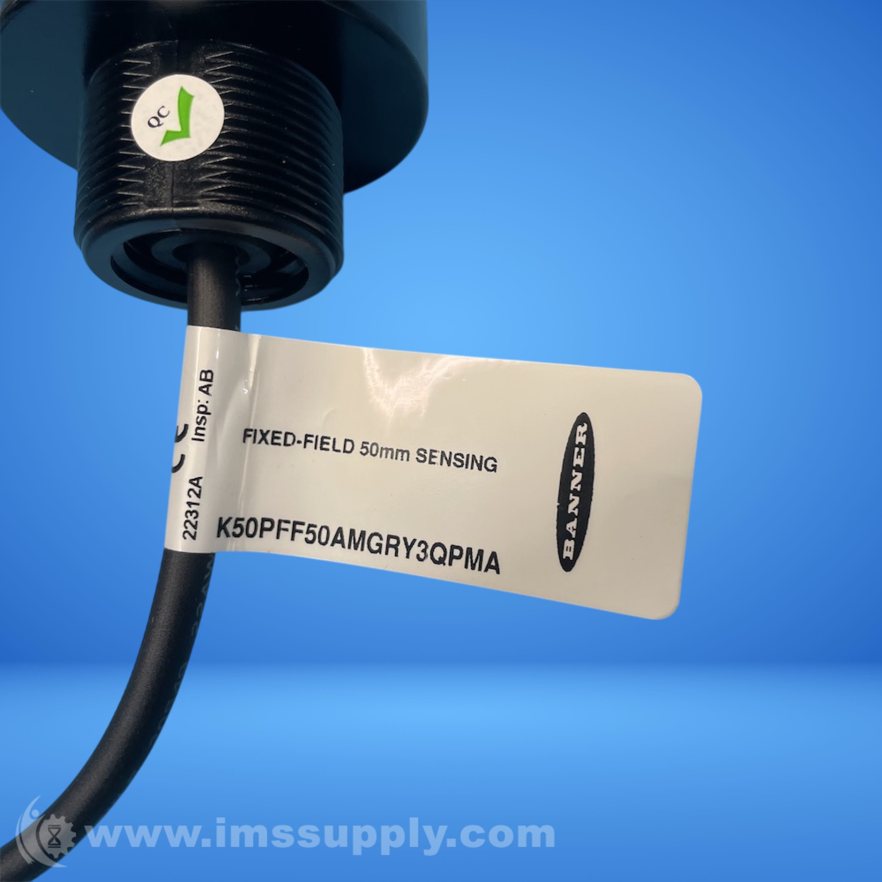Banner Engineering Corp. 811505 RGB Fixed-Field Sensor - IMS Supply