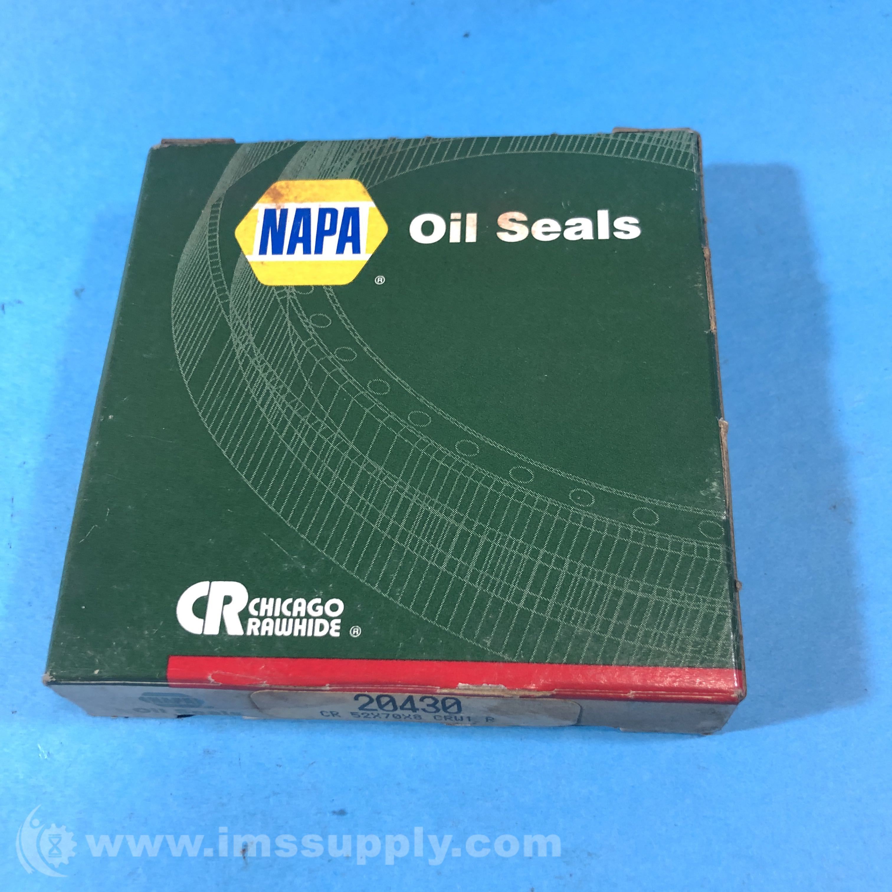 Napa 20430 Oil Seal, CR 52X70X8 CRW1 R IMS Supply