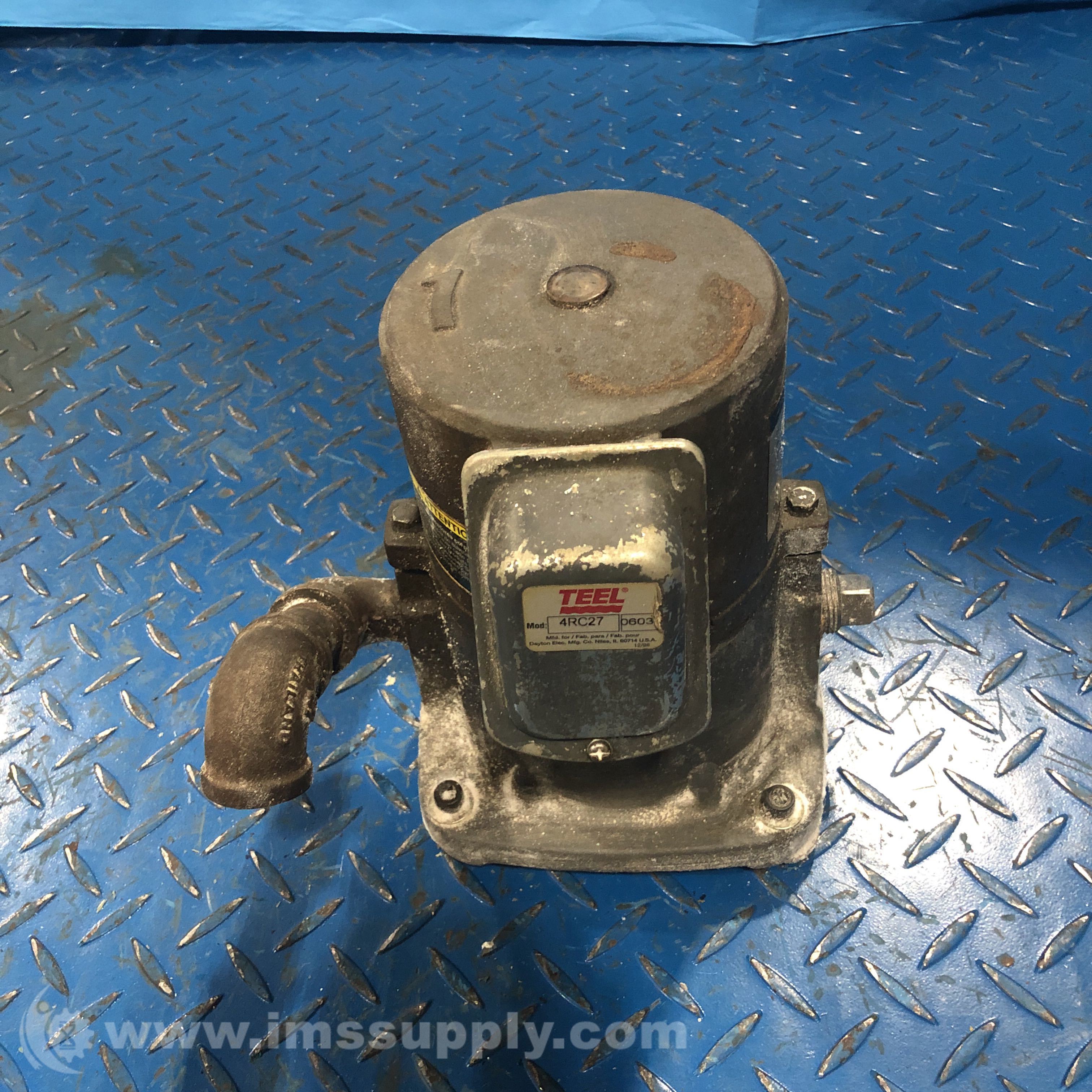 Teel 4RC27 Interchangeable Oil Coolant Pump IMS Supply