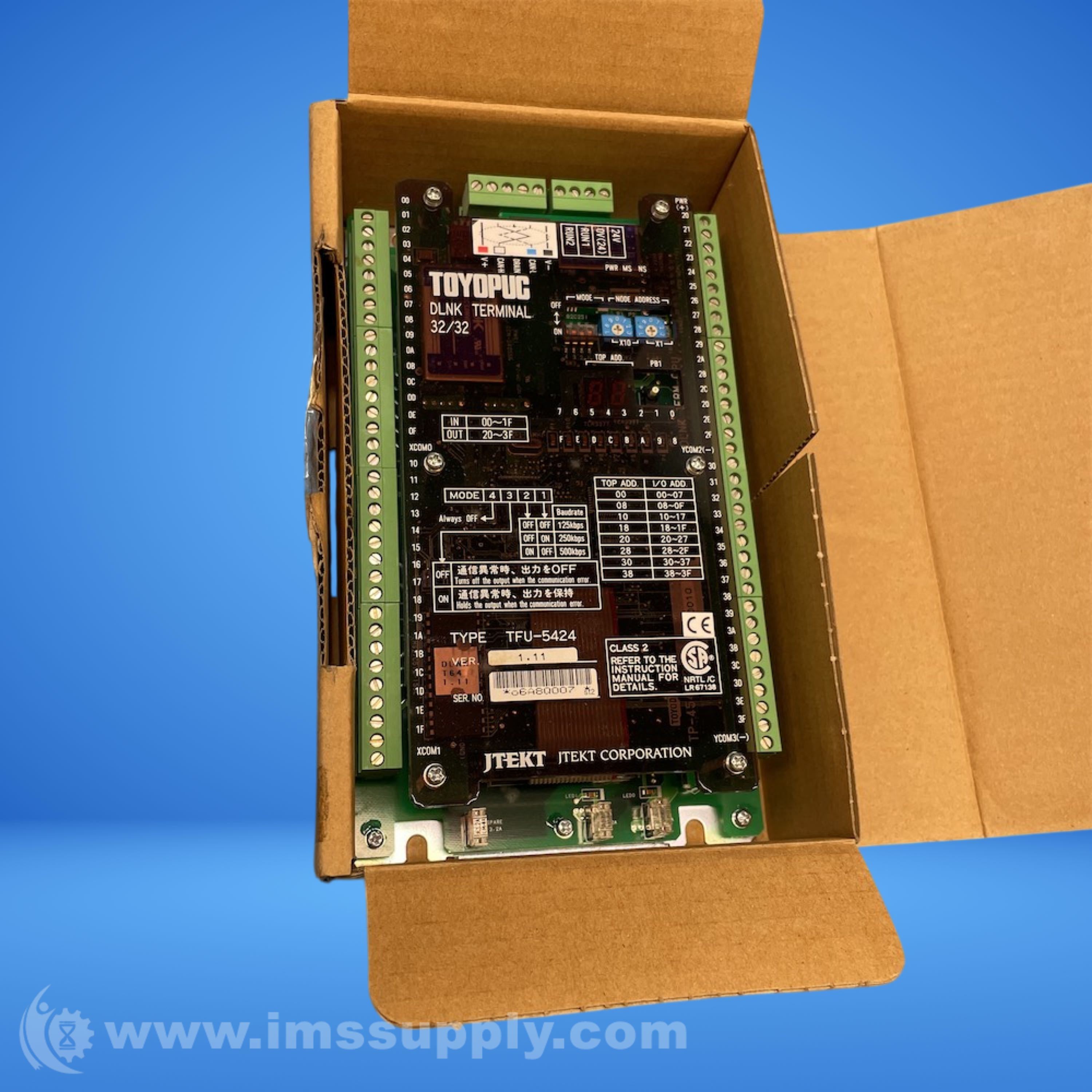Jtekt TFU-5424 Dlink Terminal - IMS Supply