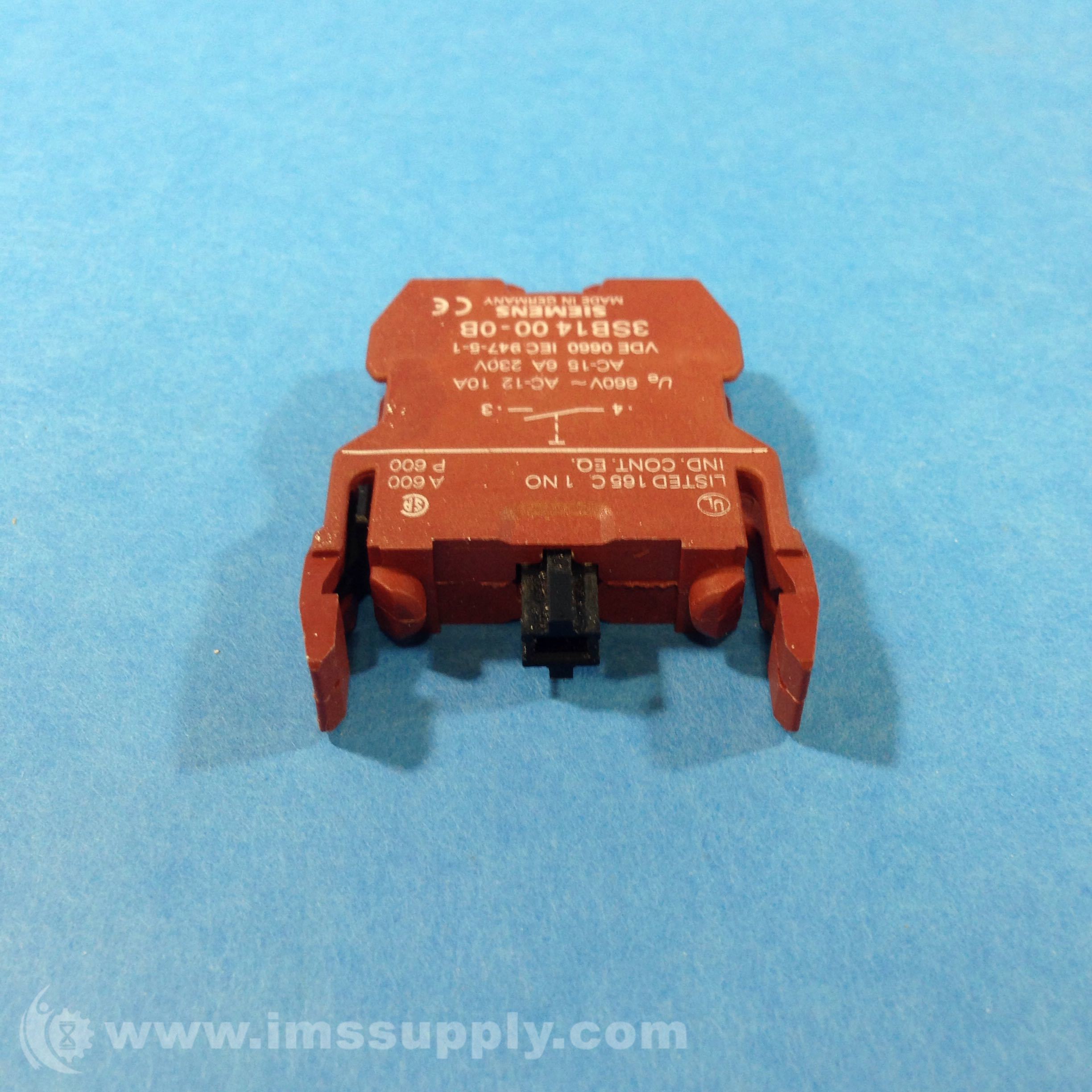 Elemento De Conmutación Siemens 3sb3400-0b | Meses Sin Interés - Foto 2