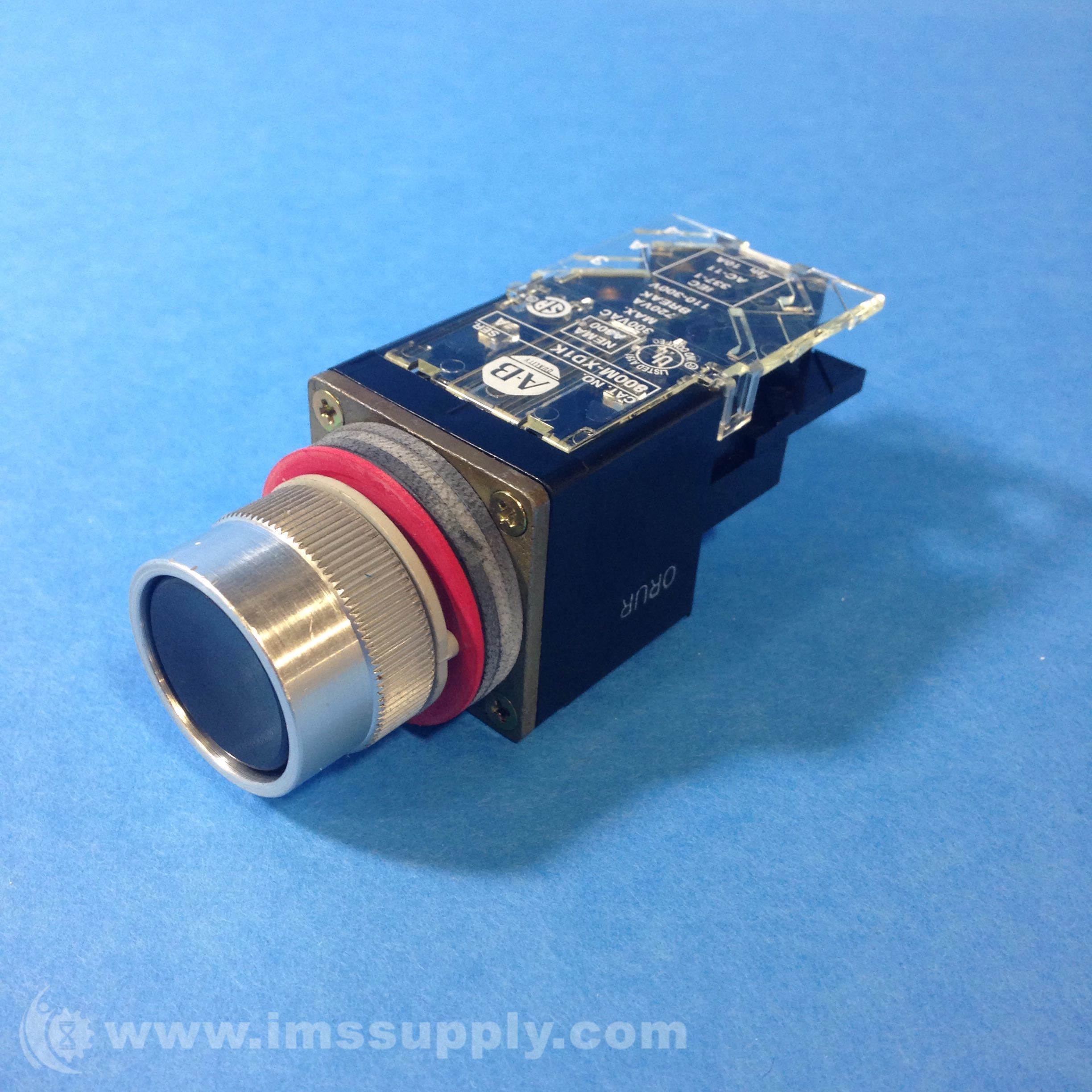 Allen Bradley 800MR-A2 22 MM Flush Head Push Button - IMS Supply