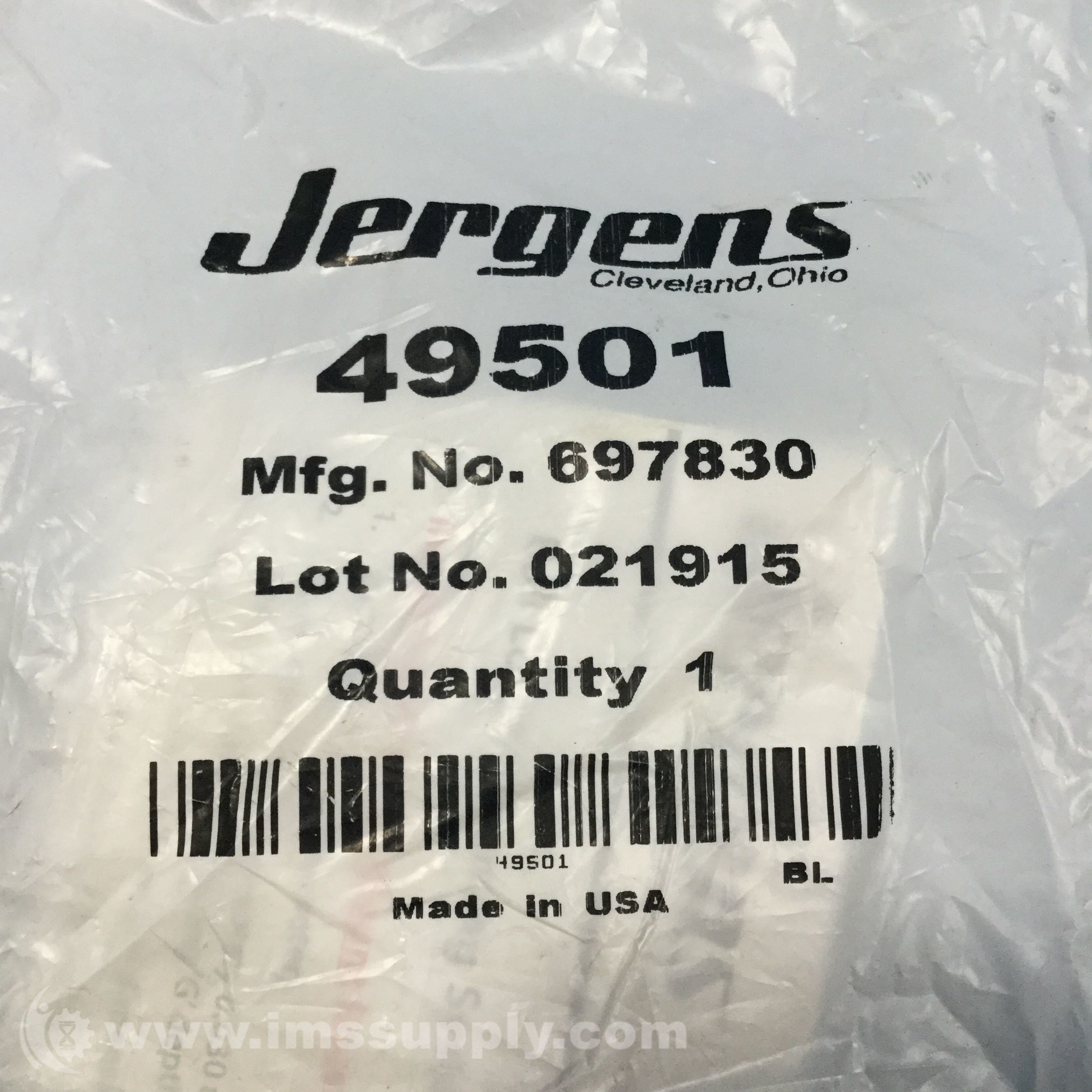 Jergens 697830 Ball Lock Modular Fixturing Receiver Bushing IMS Supply