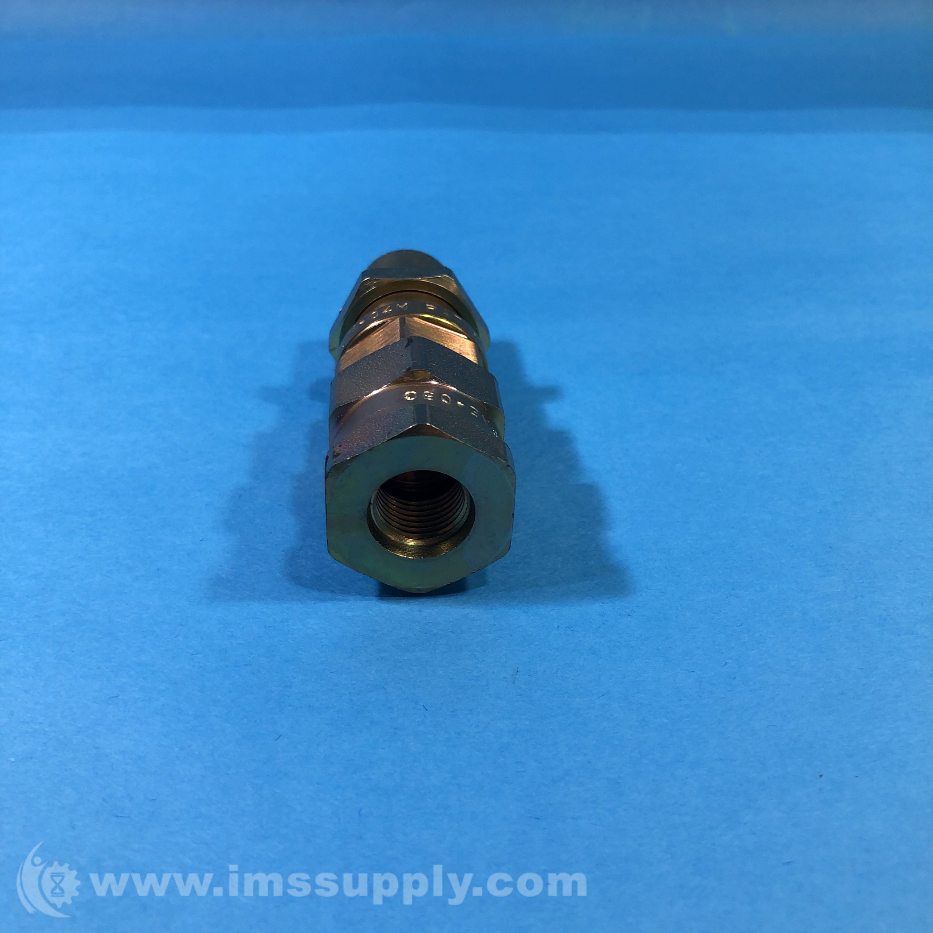 Faster Couplings 2FFNP38 3/8 Hydraulic Coupling Fitting IMS Supply